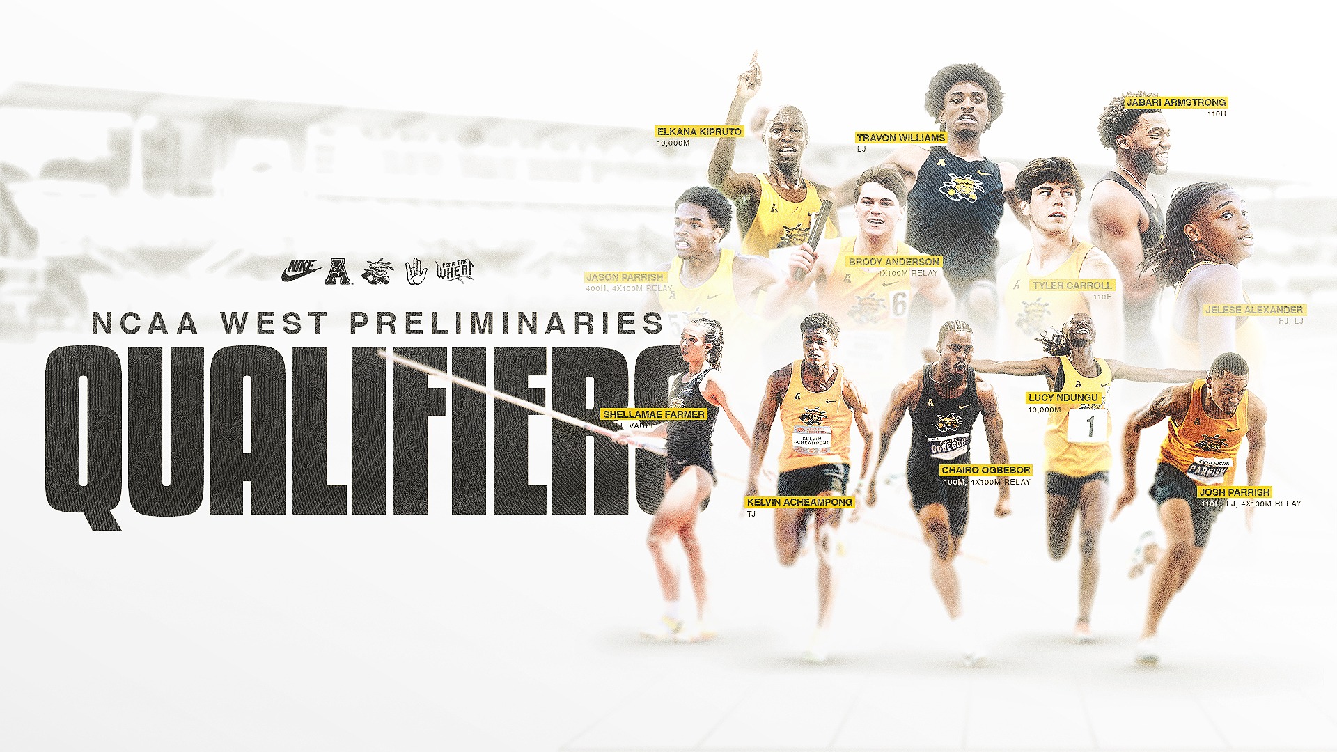 TF 26 NCAA West Preliminaries Qualifiers