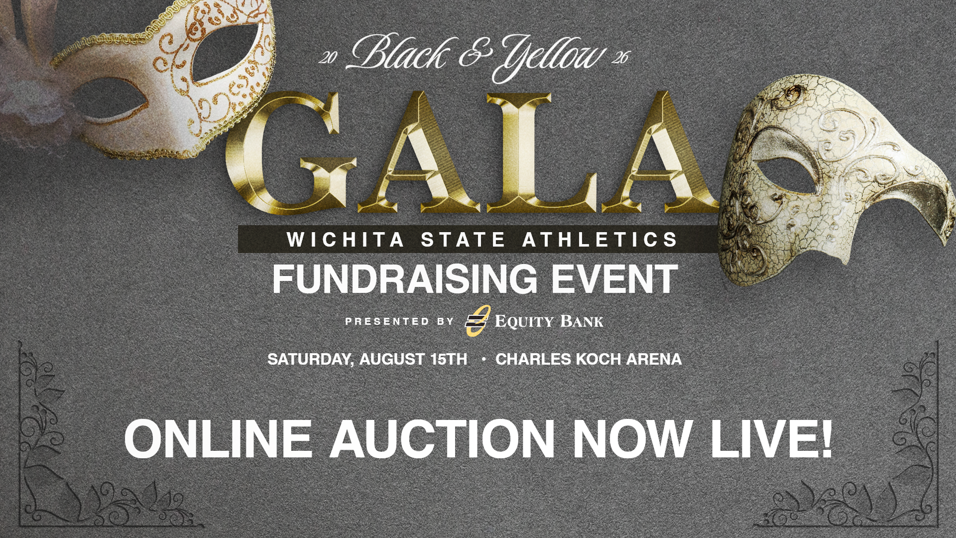 2026 Black & Yellow Gala Online Auction Now Live