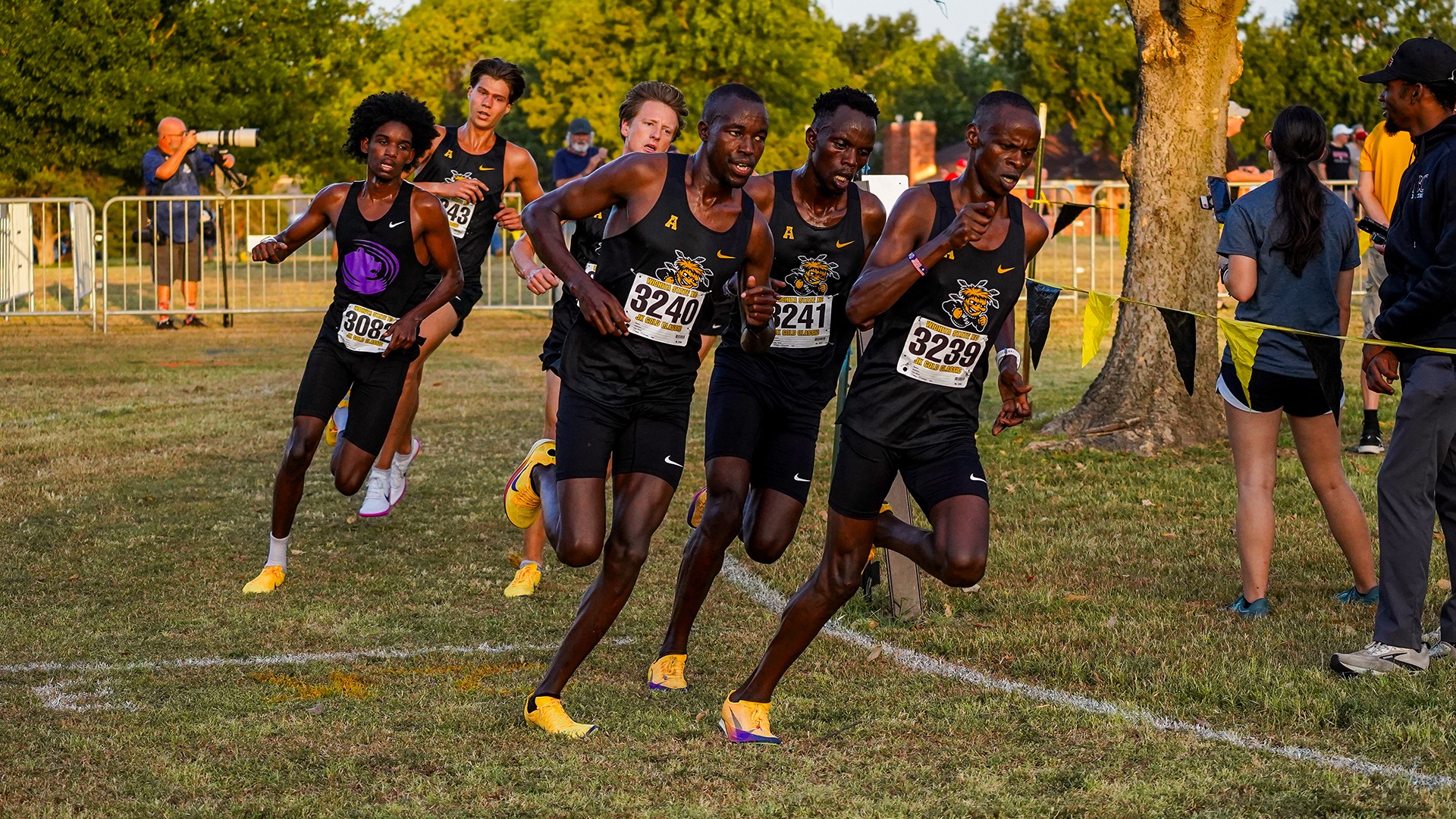 Elkana Kipruto, Kelvin Kipyego, Nicholas Kipchirchir (left to right)