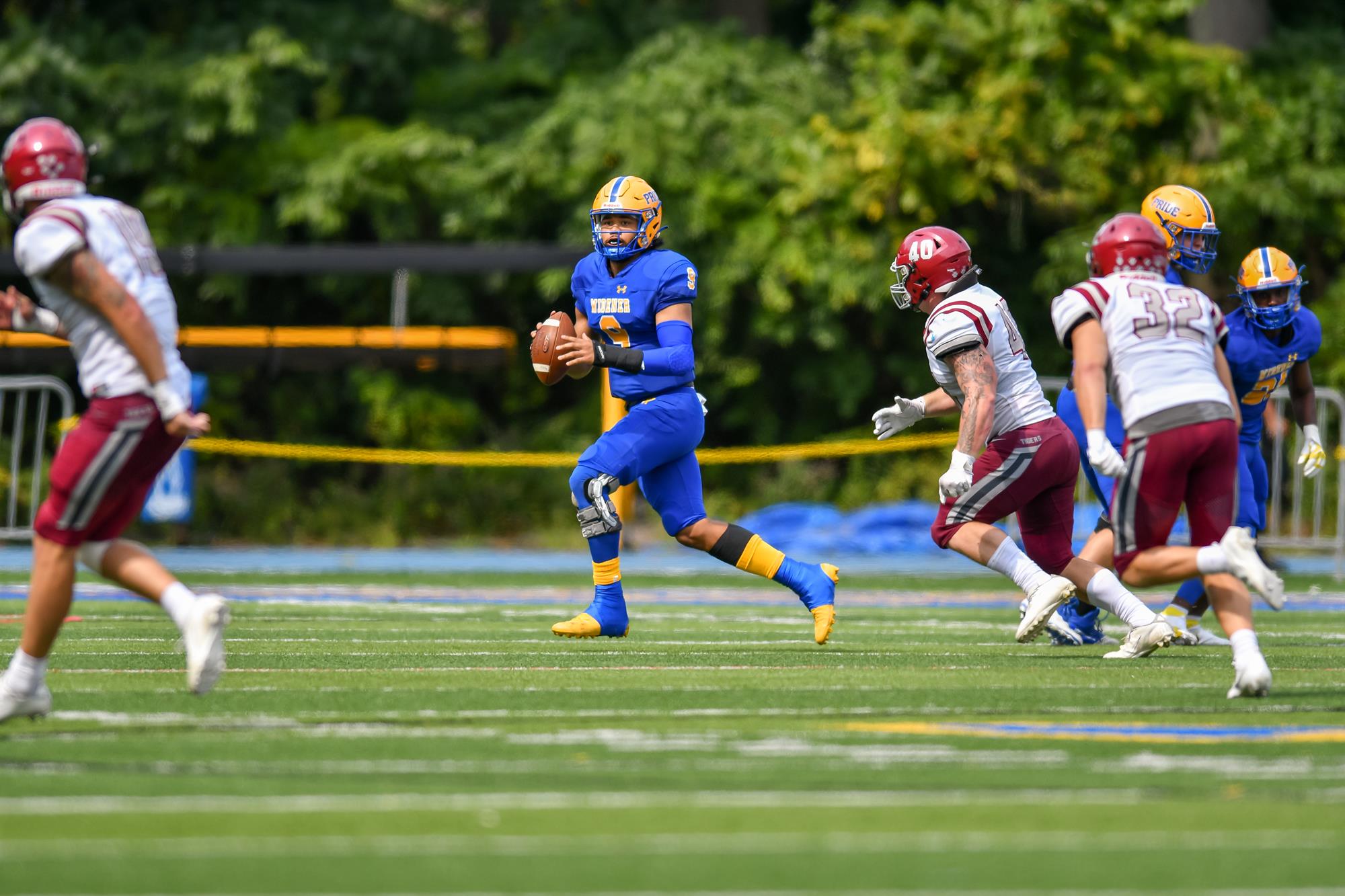 Harris, Gillespie Lead Football to Road Victory over Alvernia Widener