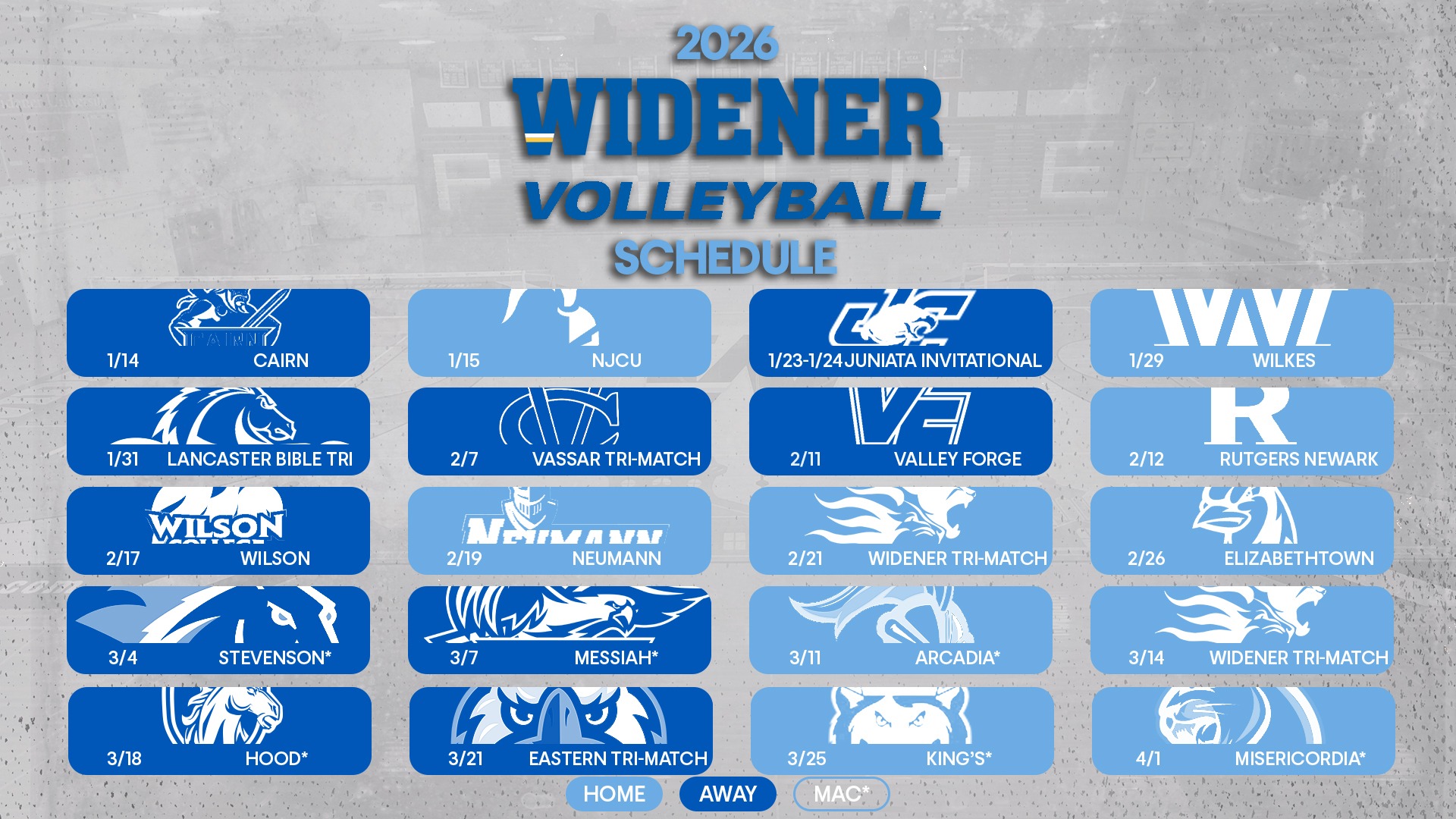 2026 MVB Schedule Release