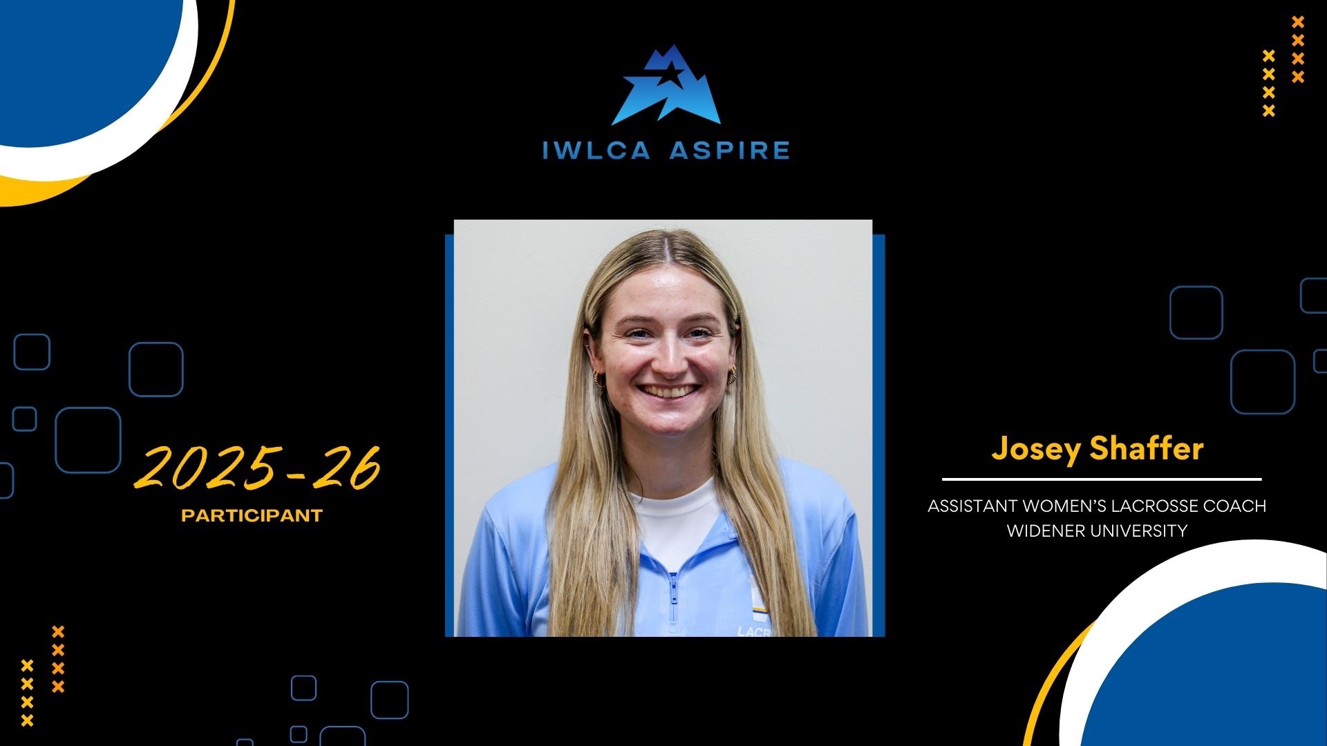 2025-26 IWLCA Aspire Program - Josey Shaffer
