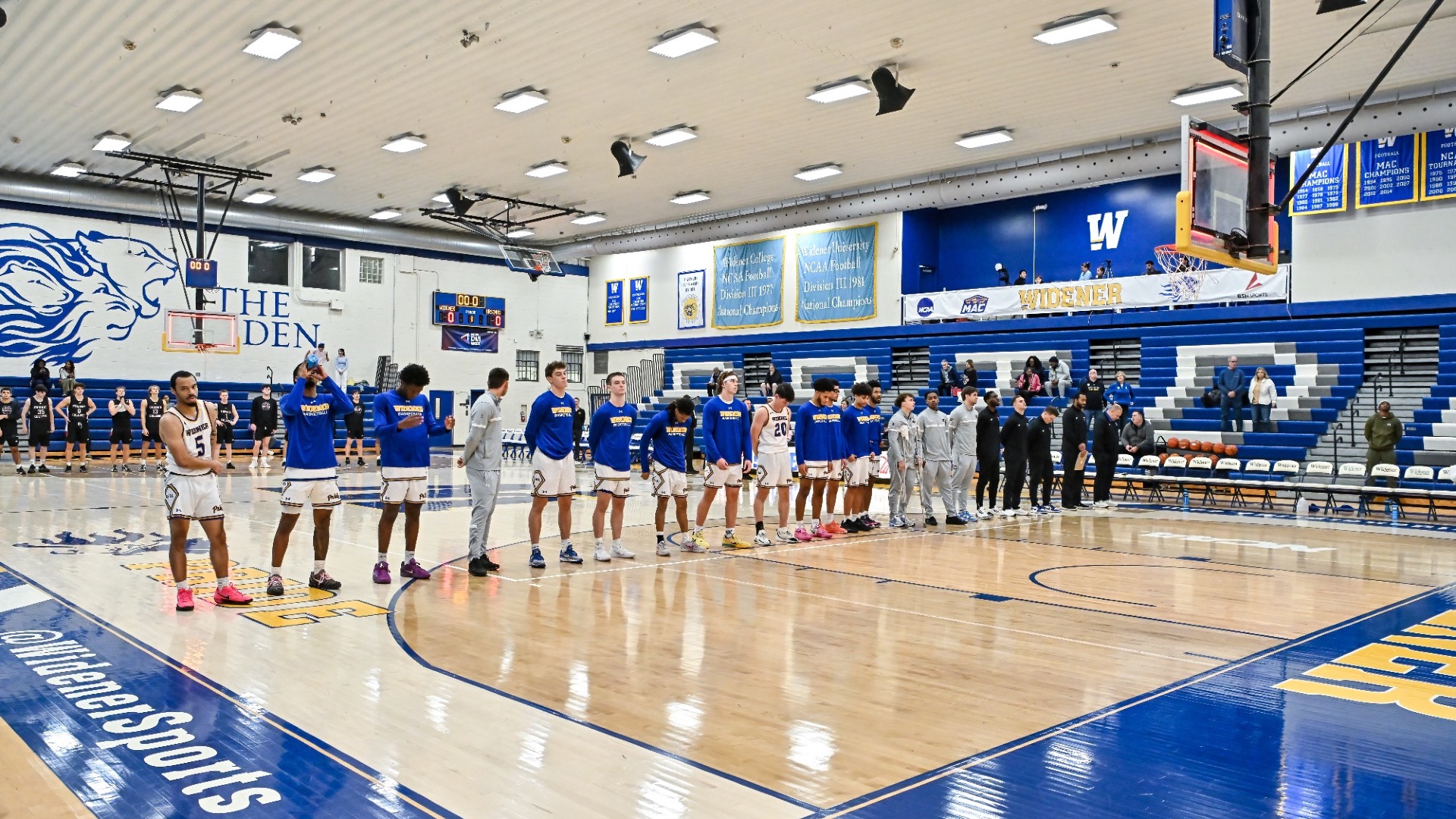 MBB Pregame Lineup 2025-26 vs Ursinus