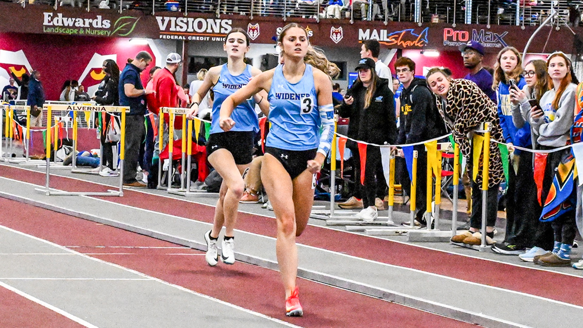 Alyssa Kolimaga and Katelyn Fox 2025-26 Alvernia Winter Invitational