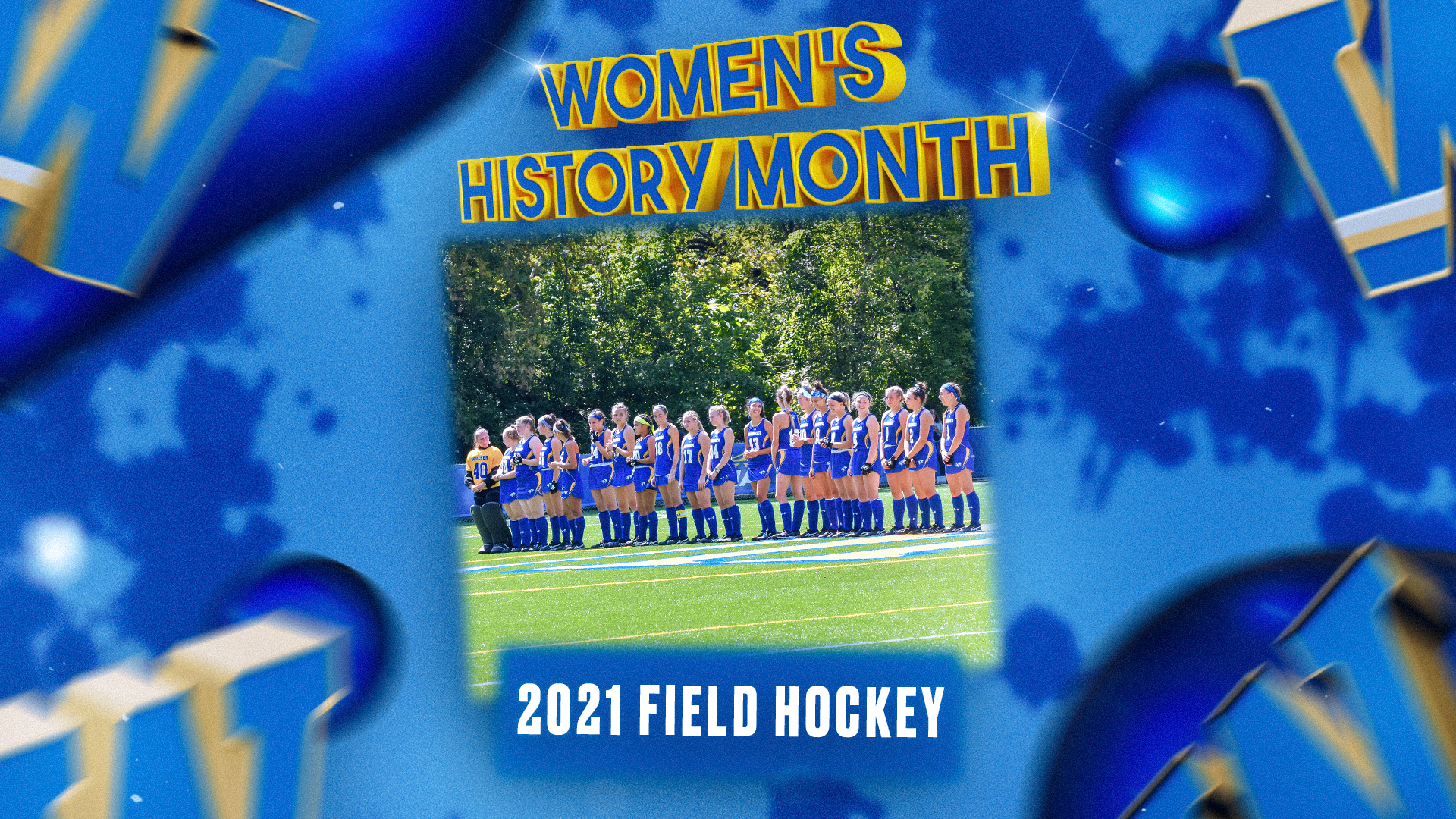 Field Hockey Womens History Month 2026