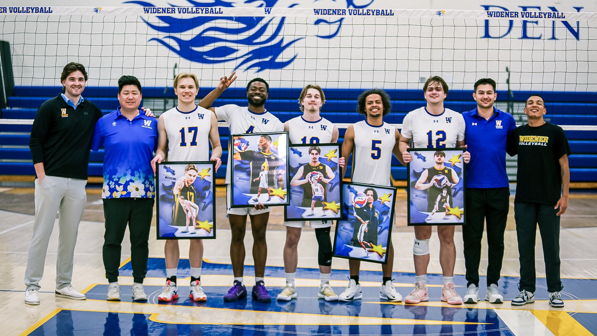 2026 Men's Volleyball Senior Day Group