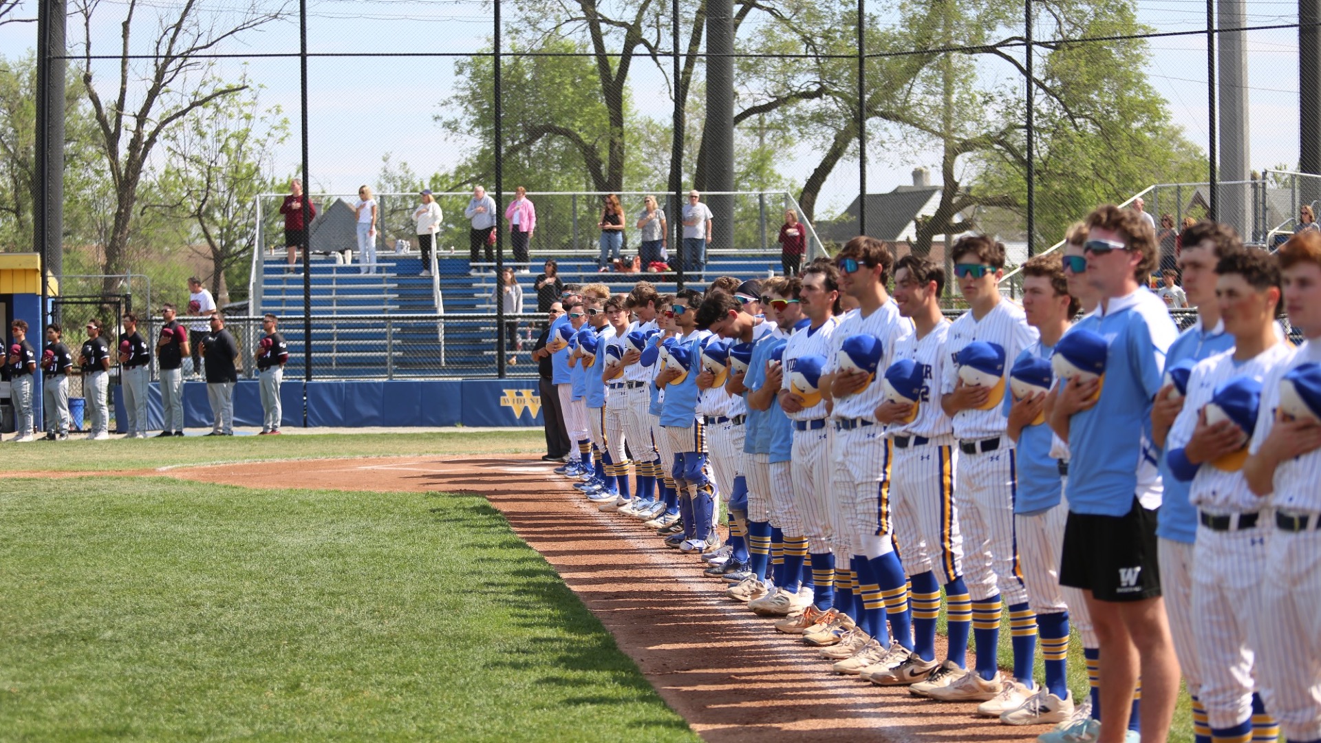Baseball National Anthem Lineup 2026 vs Eastern