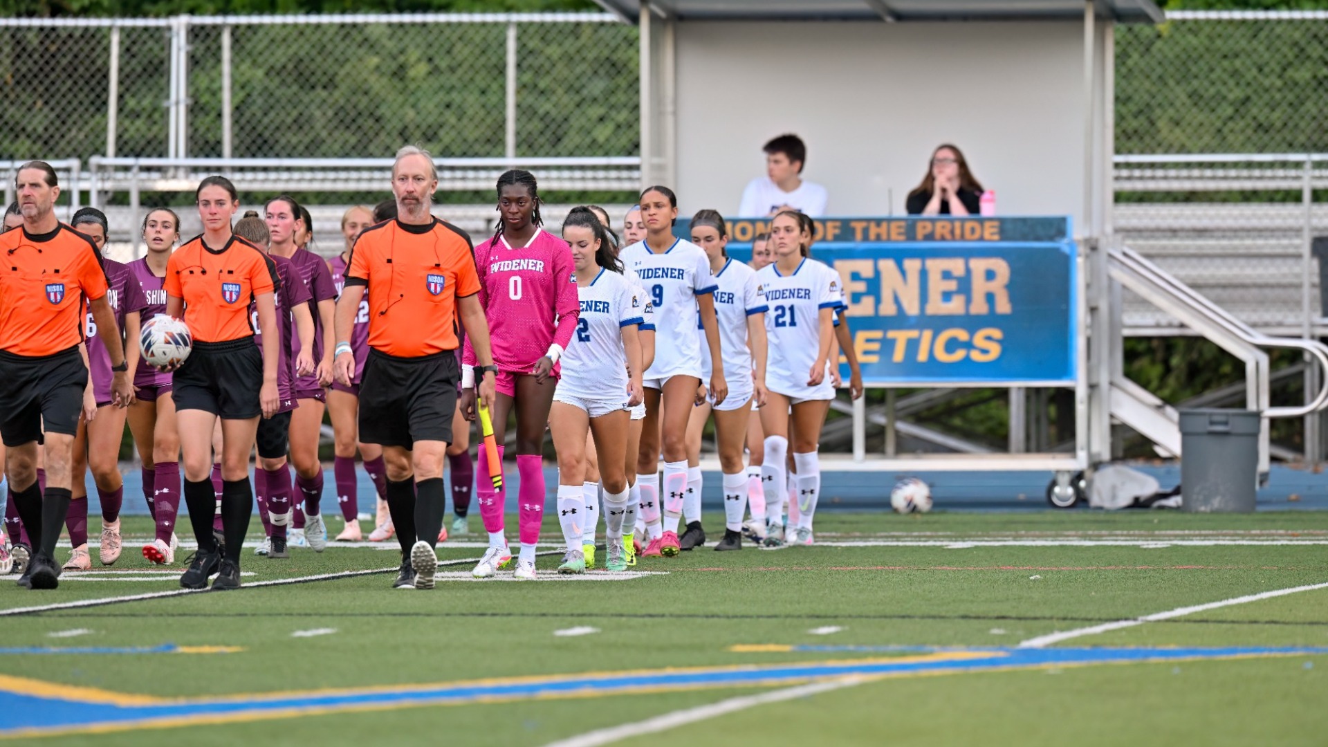 2025 Women's Soccer Team Walkout