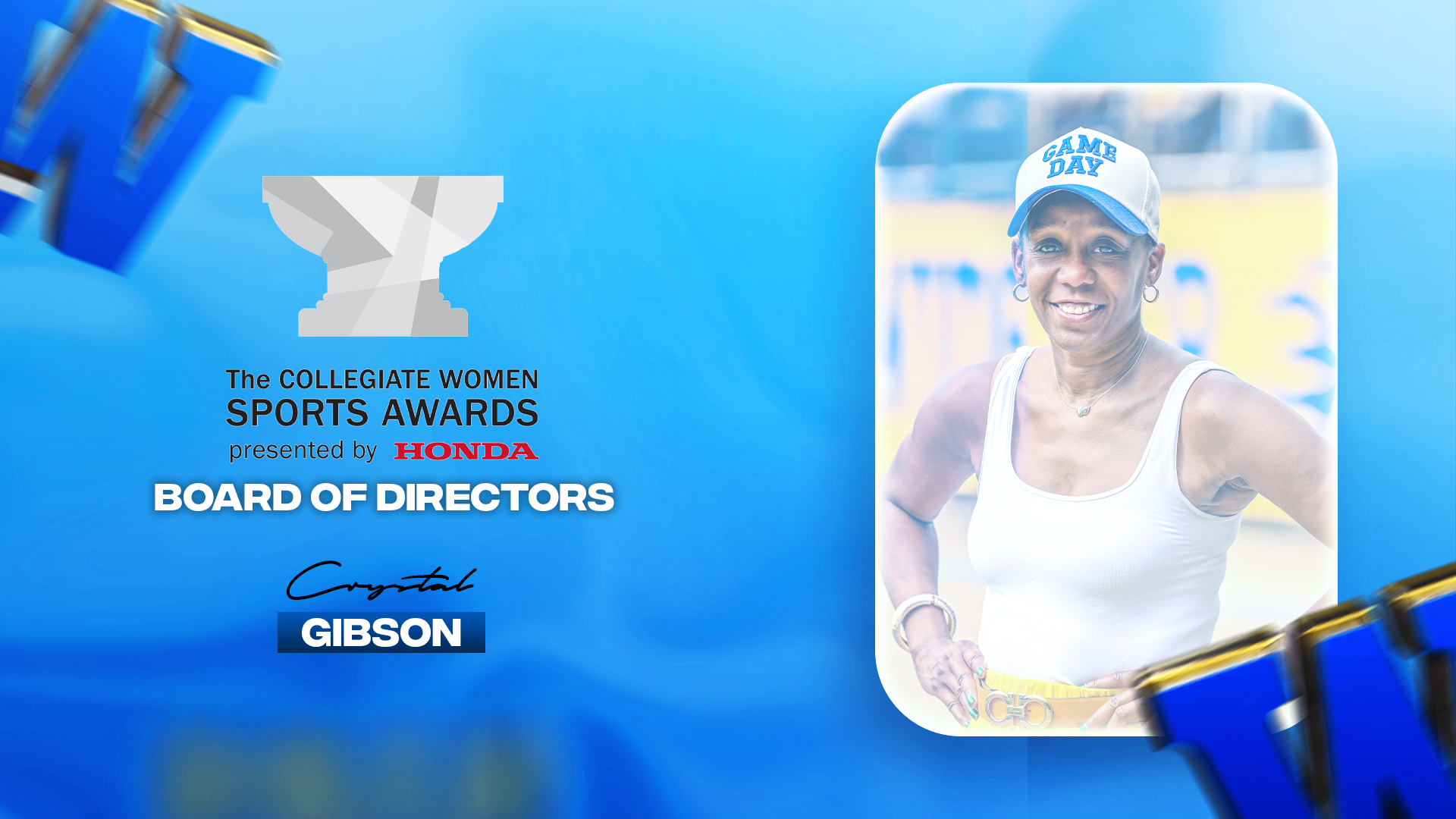Crystal Gibson CWSA Board of Director Graphic