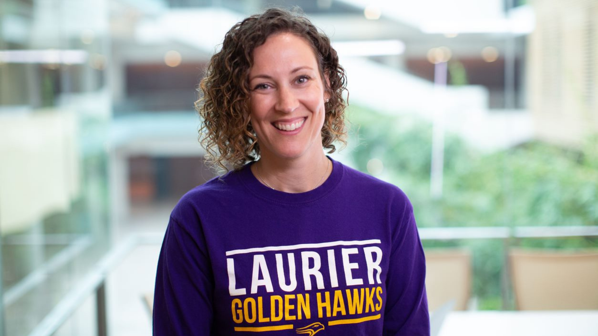 Acting Director of Athletics & Recreation with Wilfrid Laurier University Kate McCrae Bristol