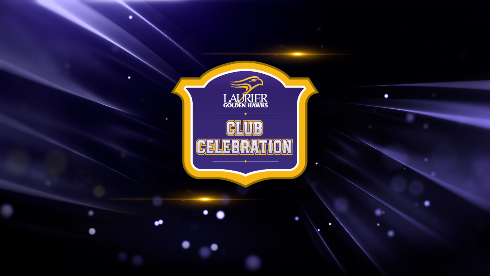 Club Awards Logo on purple background