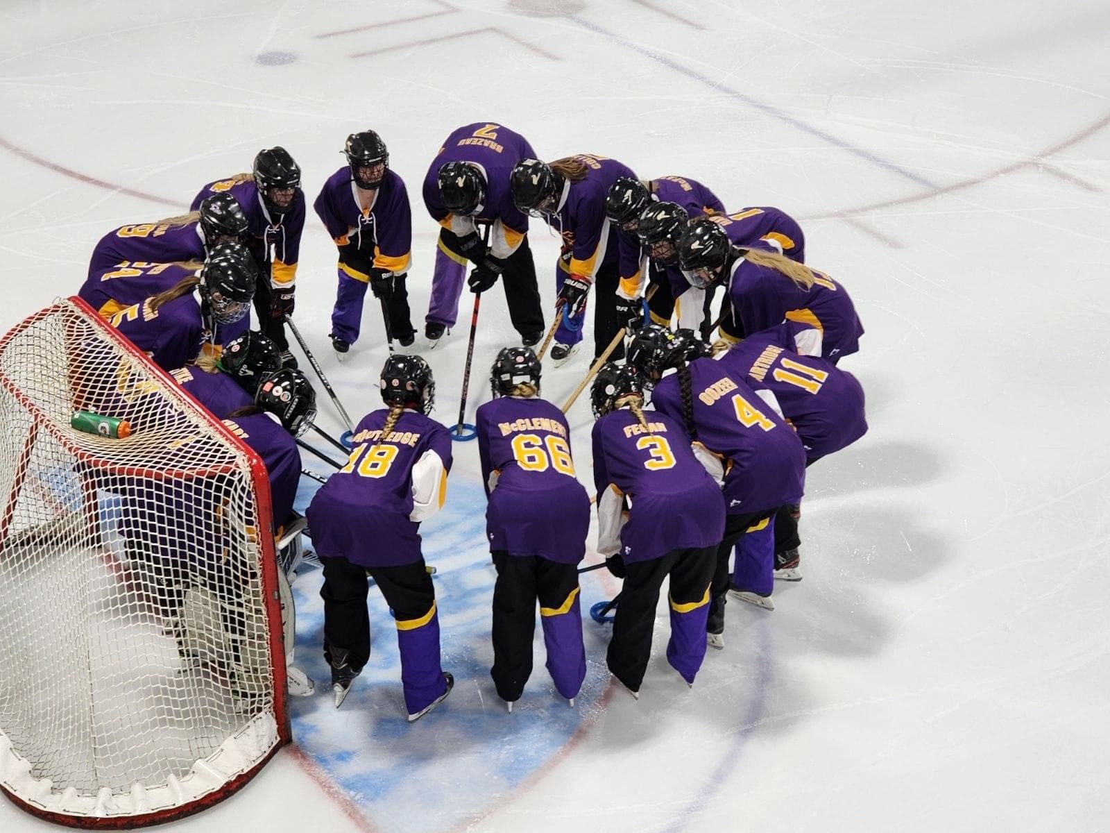 The 2023-2024 Laurier Ringette Team