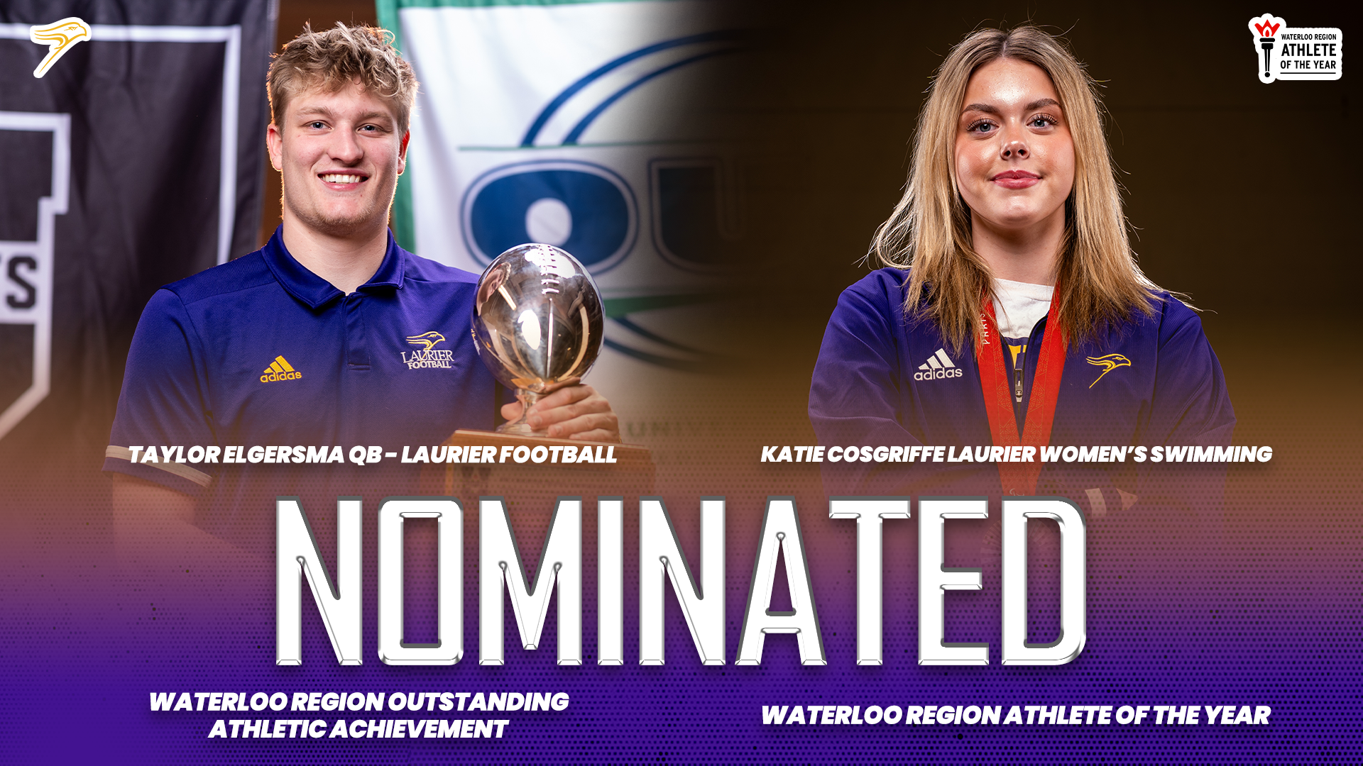 Cosgriffe and Elgersma Waterloo Region Awards