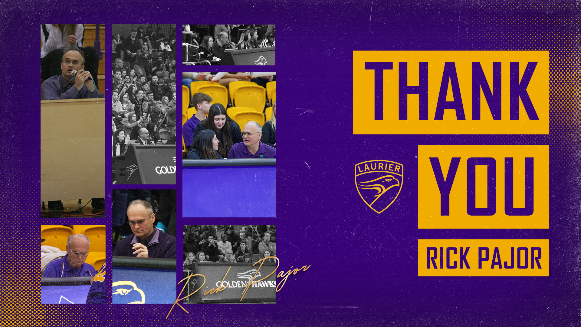 Rick Pajor thank you graphic