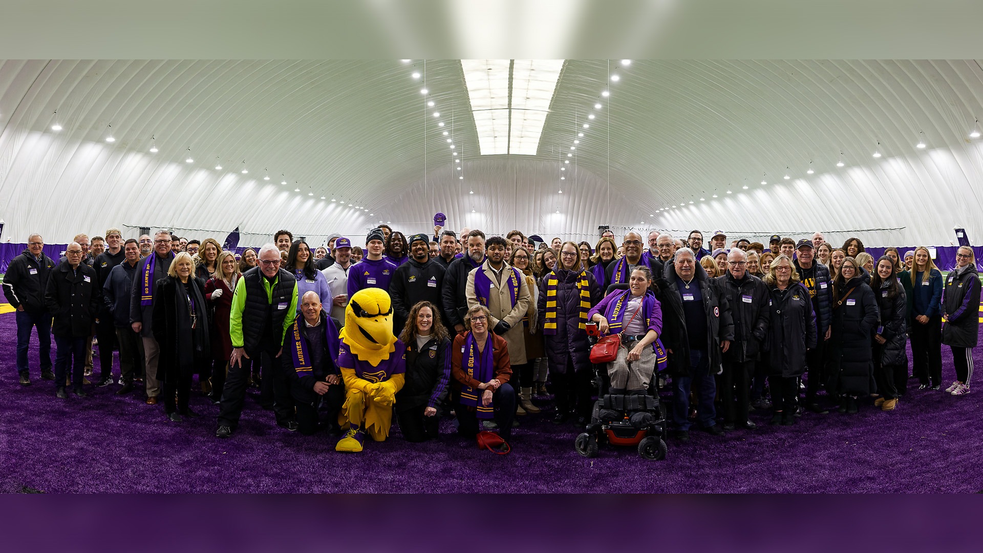 The Dome at University Stadium was officially opened on January 27, 2026 in a special event. Programming in the space begins February 1, 2026.