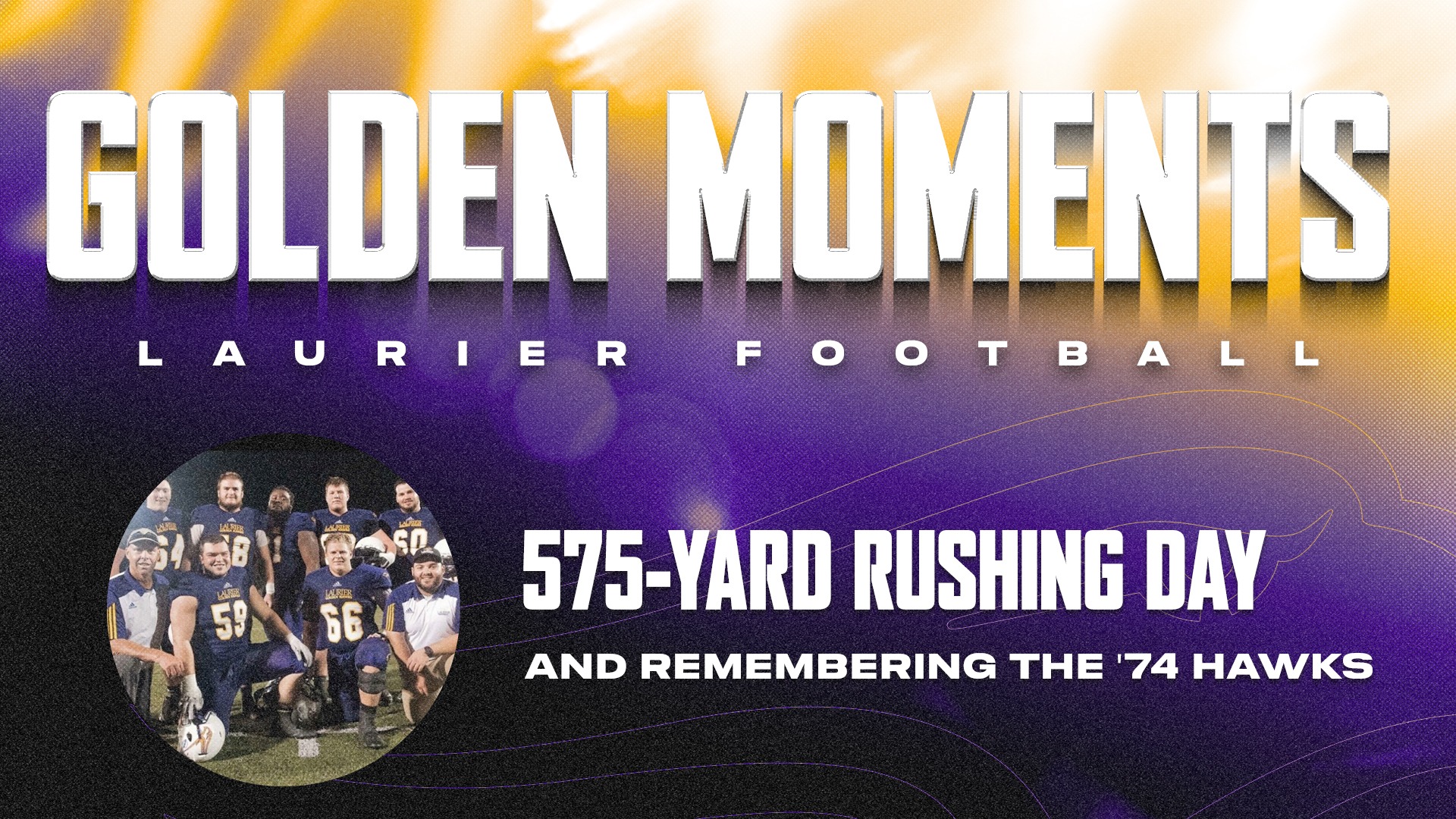 Golden Moments offensive line