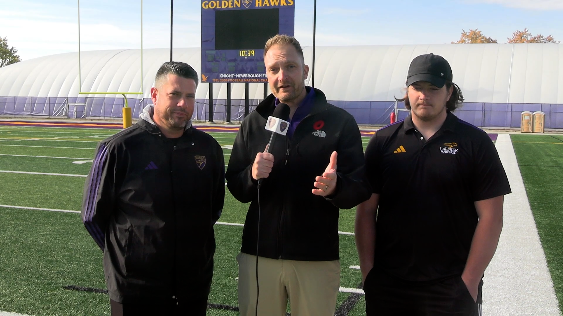 Laurier football coach's update quarterfinal week