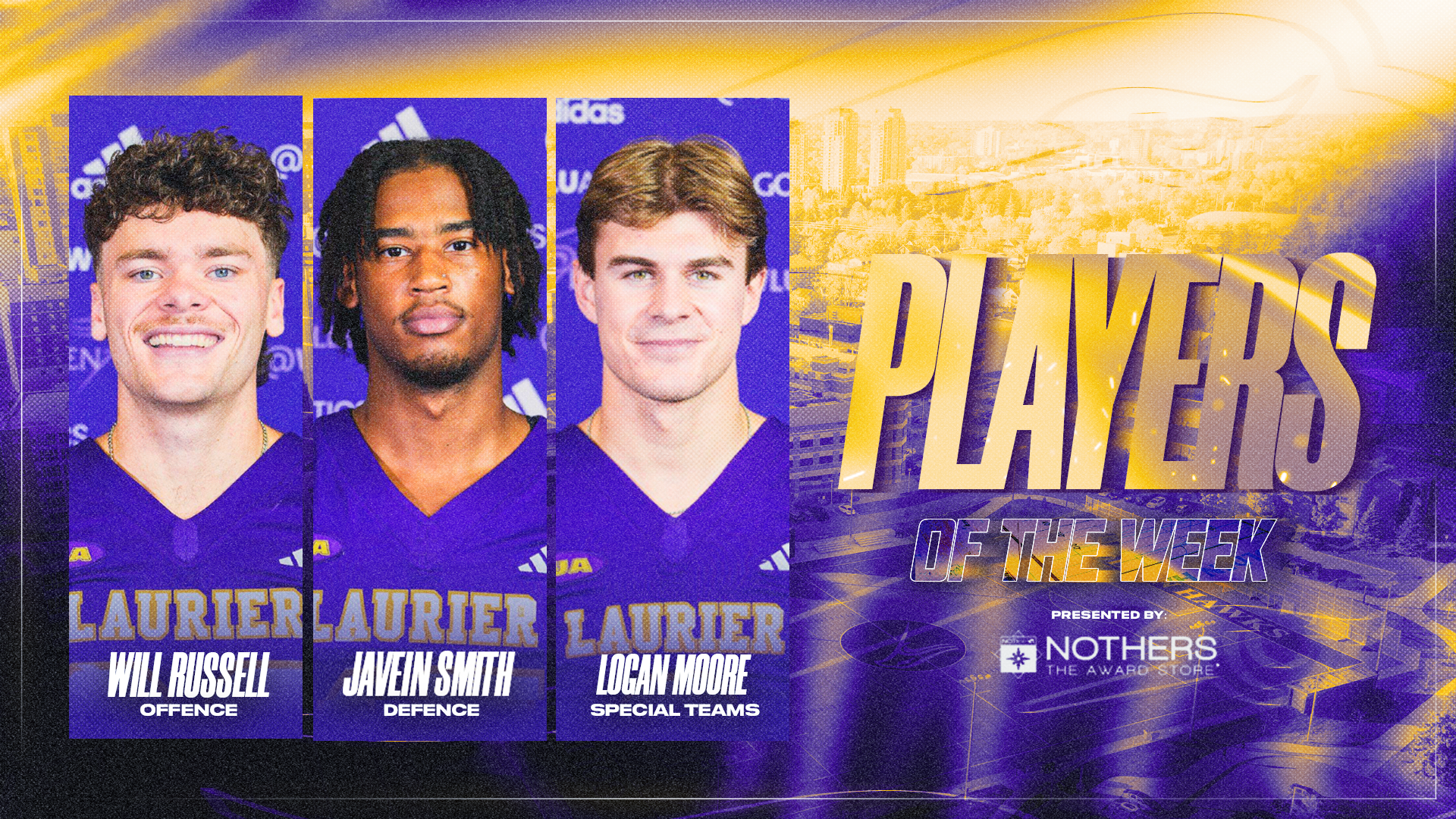 Russell, Smith and Moore named football players of the week