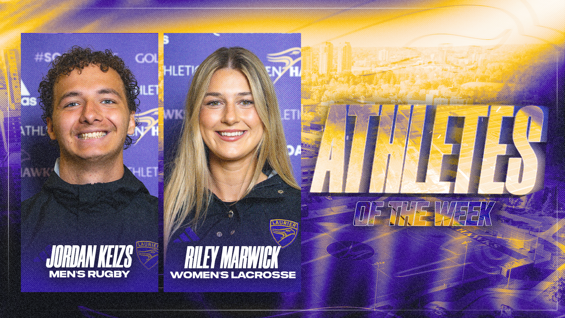 Laurier Athletes of the Week - Oct 5