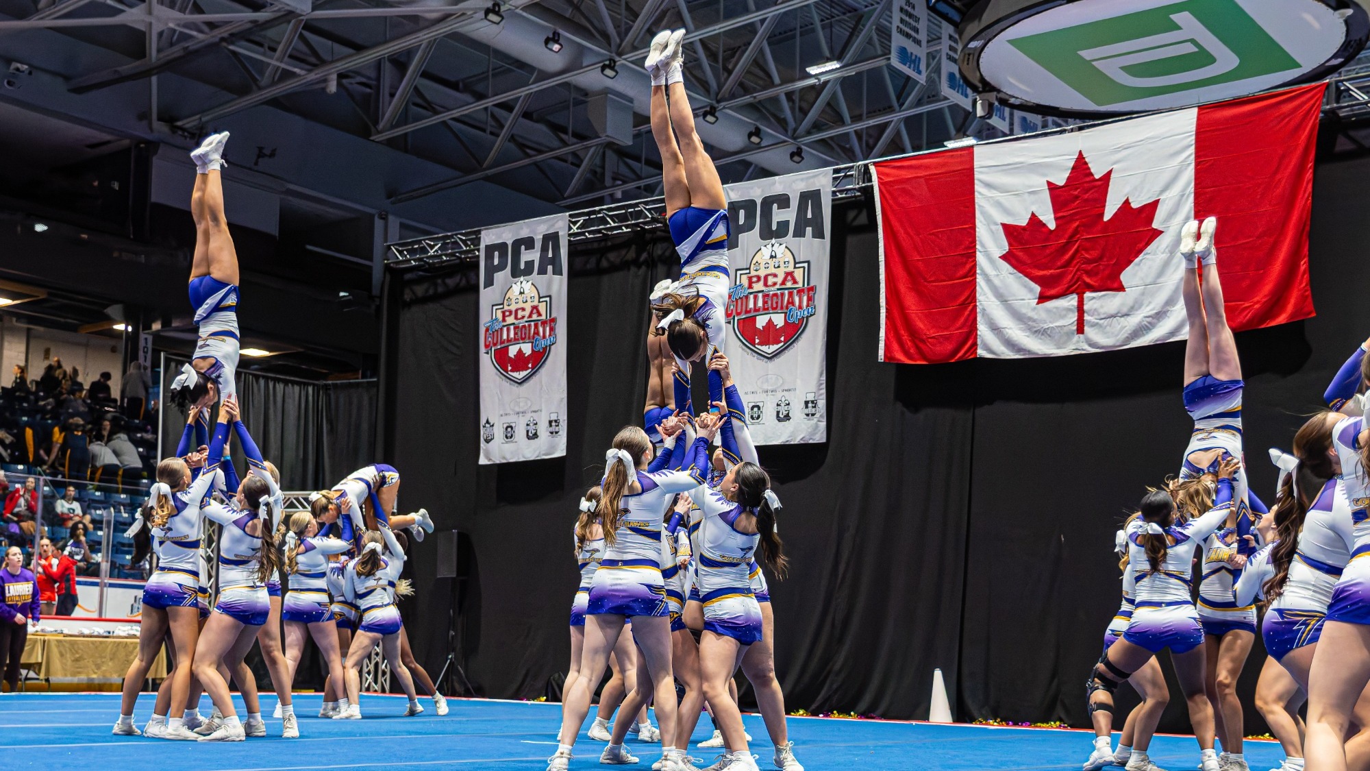 Laurier cheerleading competes at PCA Nationals