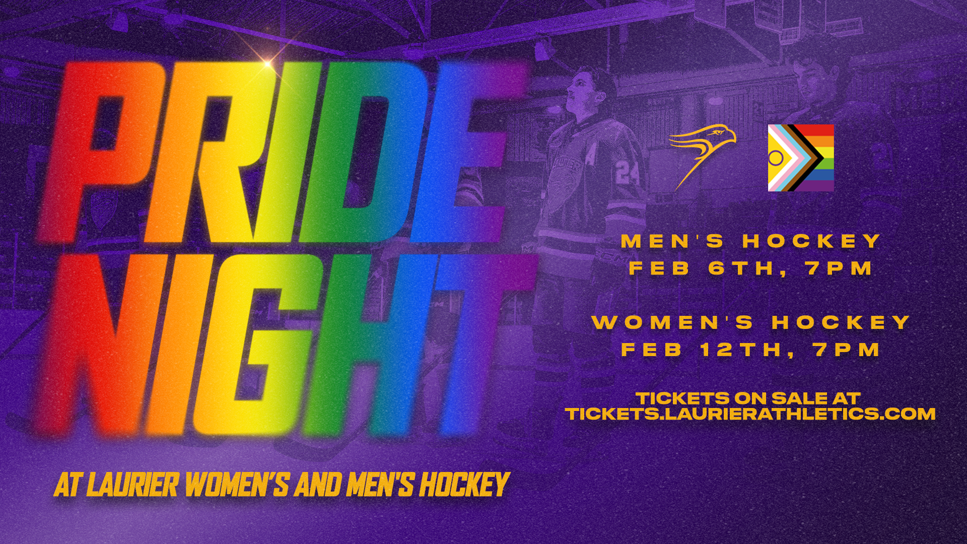 Laurier hockey pride night