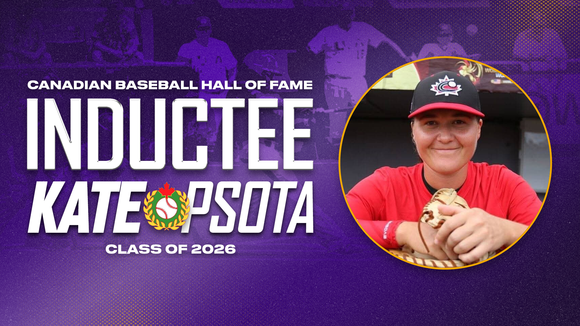 Kate Psota named an inductee to Canadian Baseball Hall of Fame