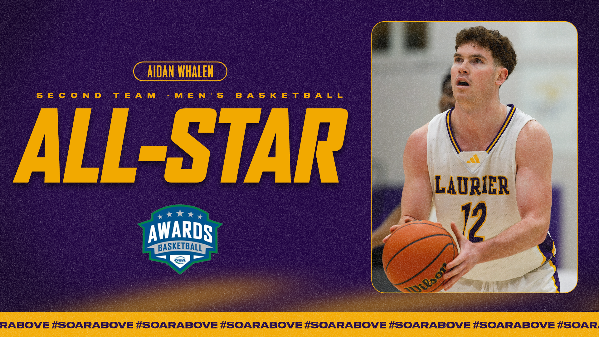 Aidan Whalen named a 2025/26 OUA all-star