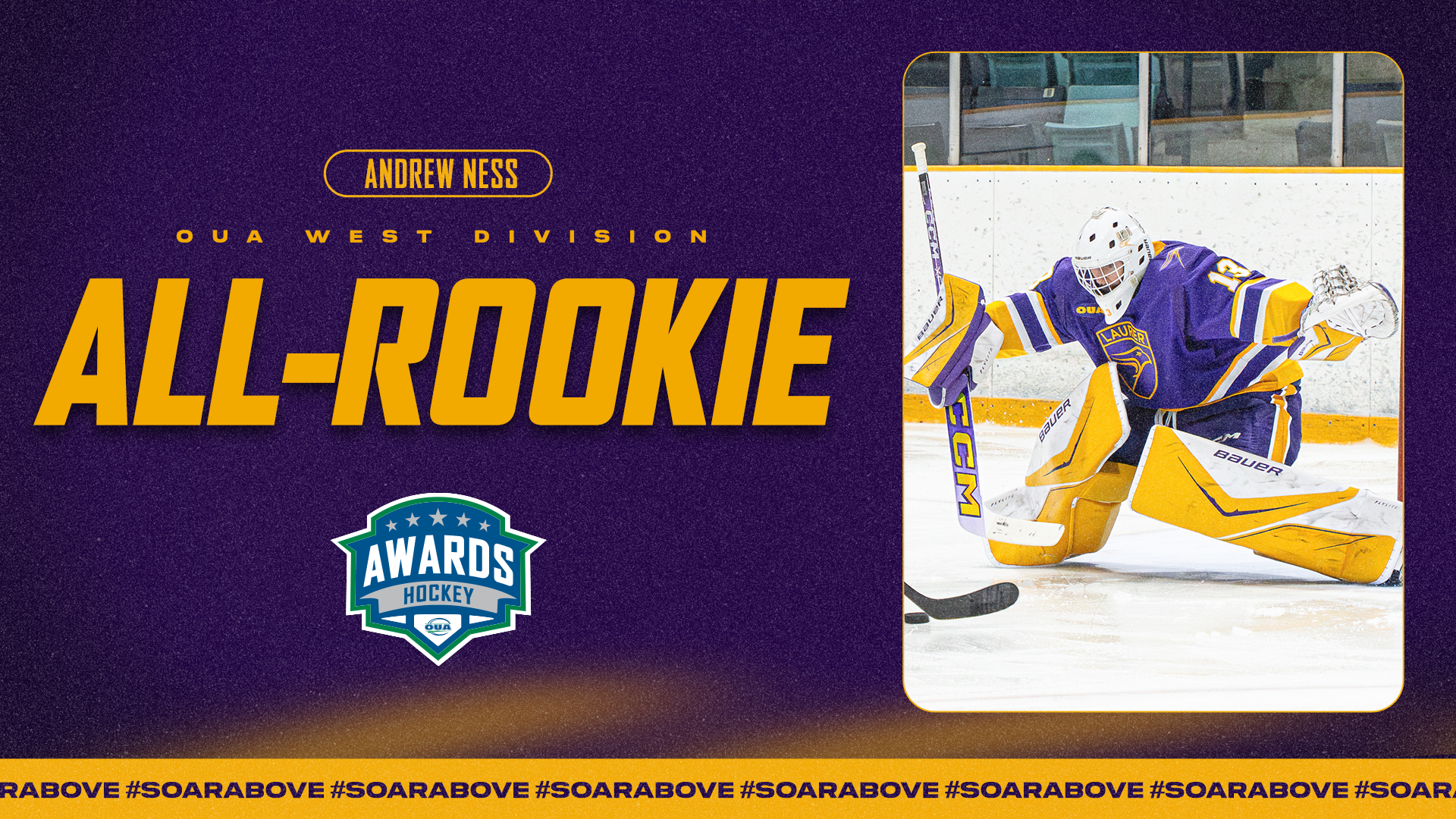 Andrew Ness named to 2025 OUA all-rookie team