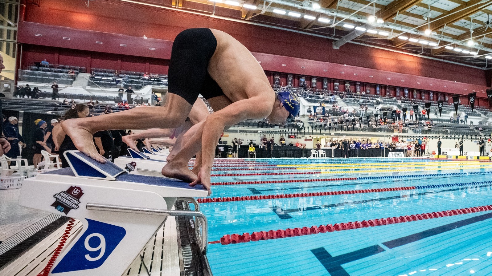 George Radic races at the 2026 U SPORTS Championships