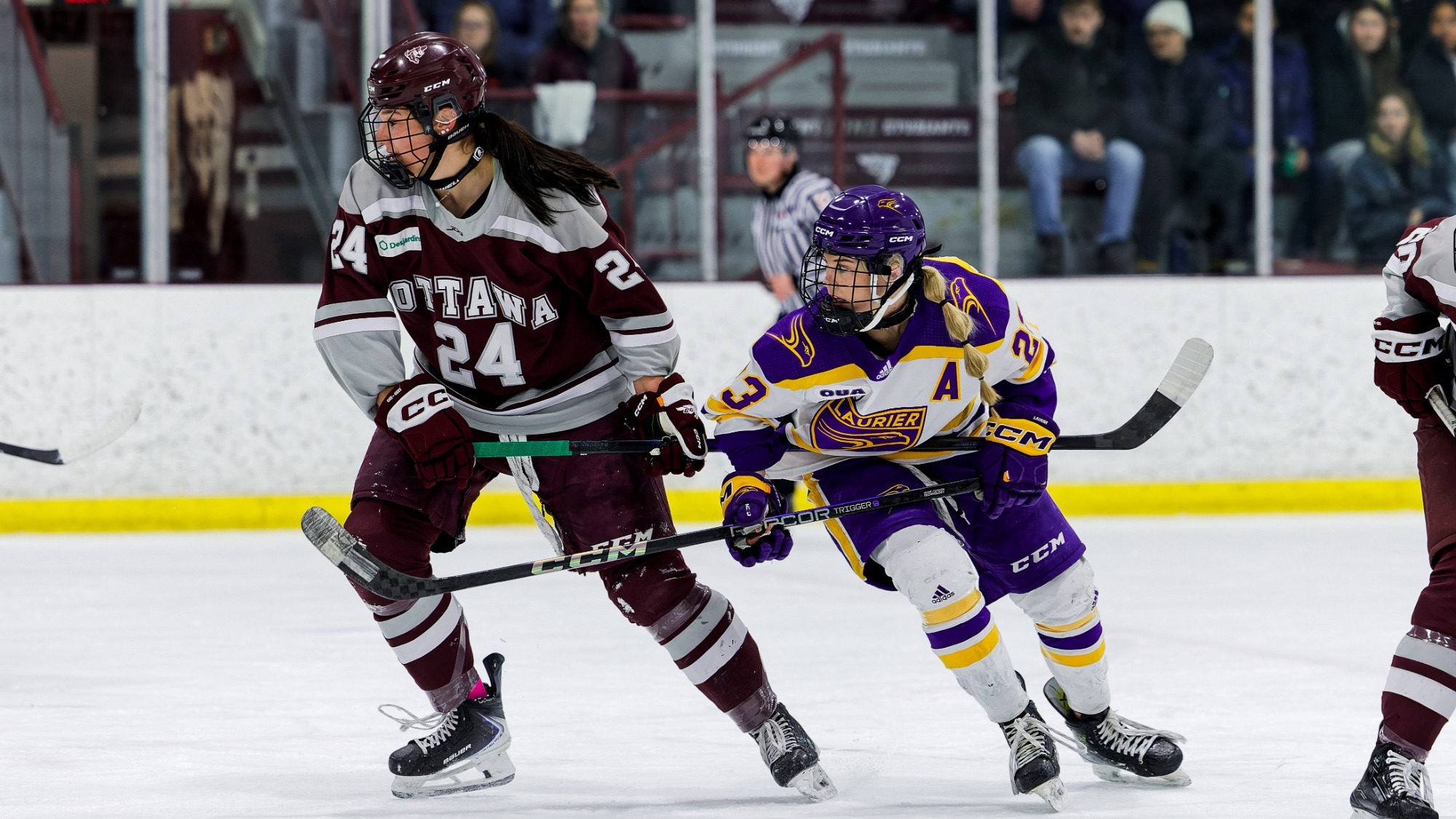 Laurier and Ottawa go head-to-head in game 1 in the McCaw Cup semis