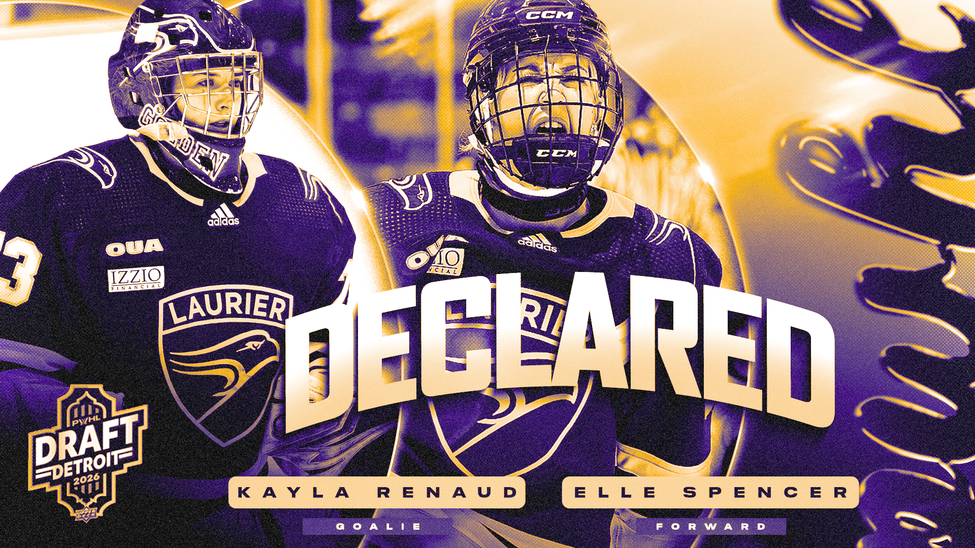 Renaud and Spencer declare for PWHL draft