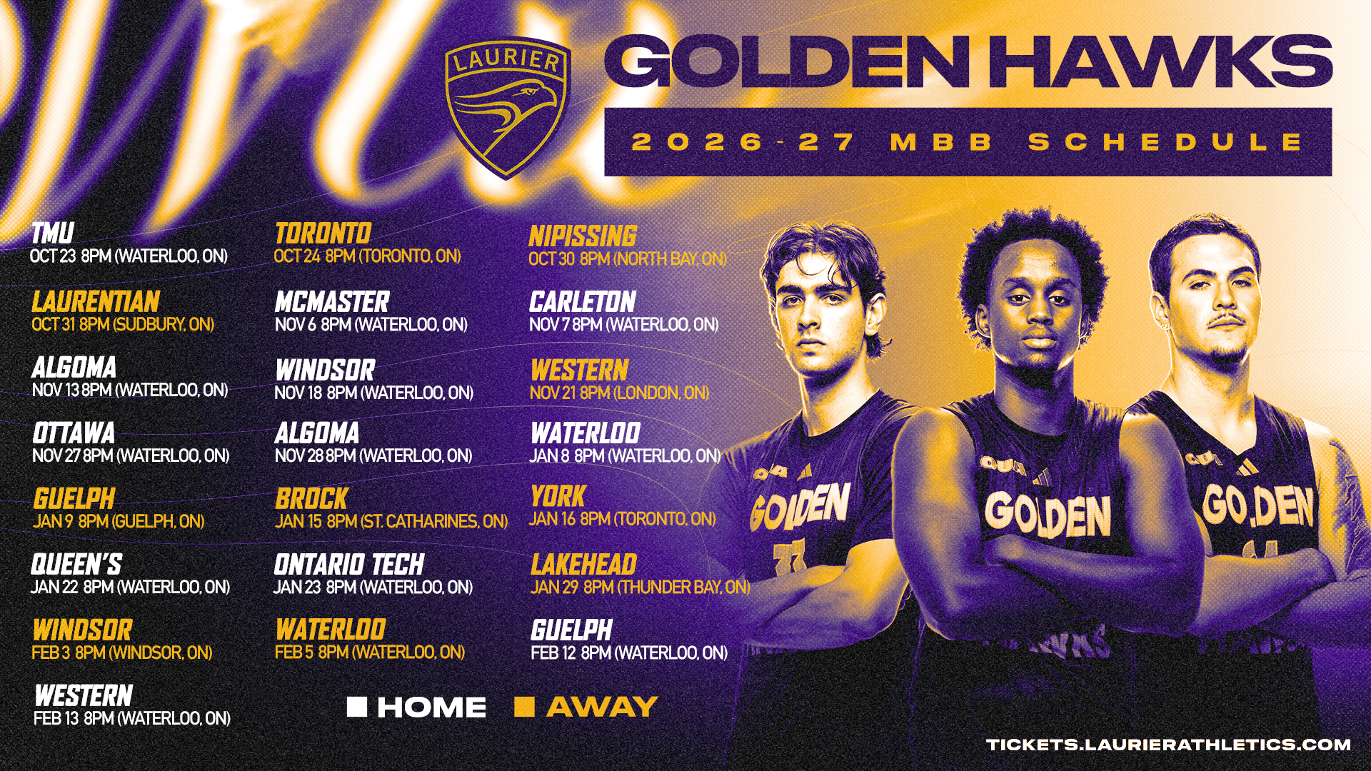 Men's basketball 2026-27 schedule