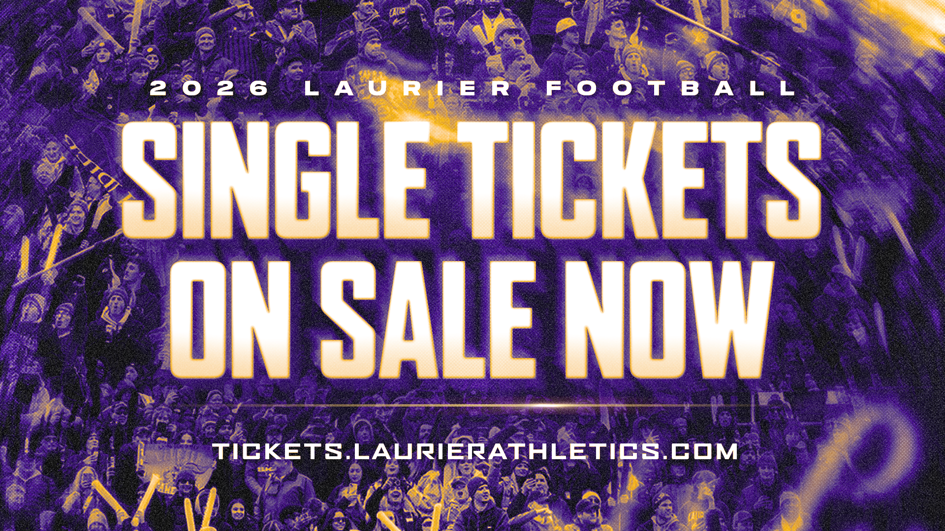 Football 2026 single-game tickets on sale