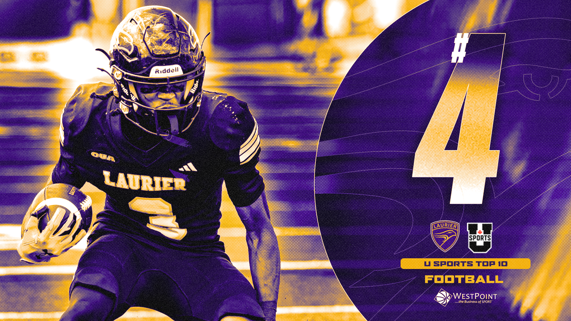 Laurier football ranked 4 in preseason top 10