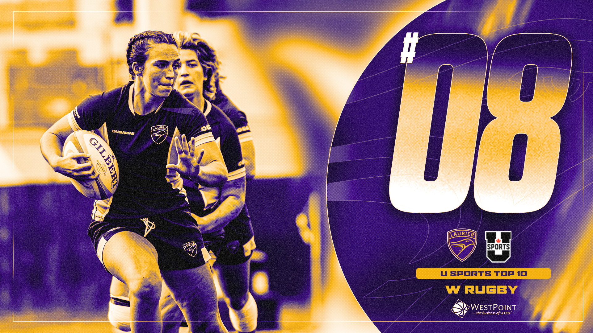 Women's rugby ranked 8 in U SPORTS
