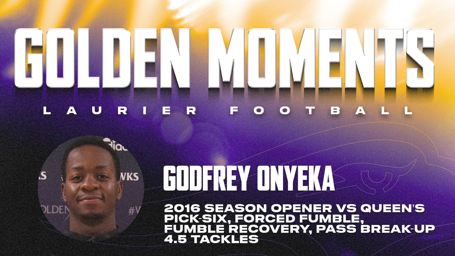 Godfrey Onyeka Golden Moments