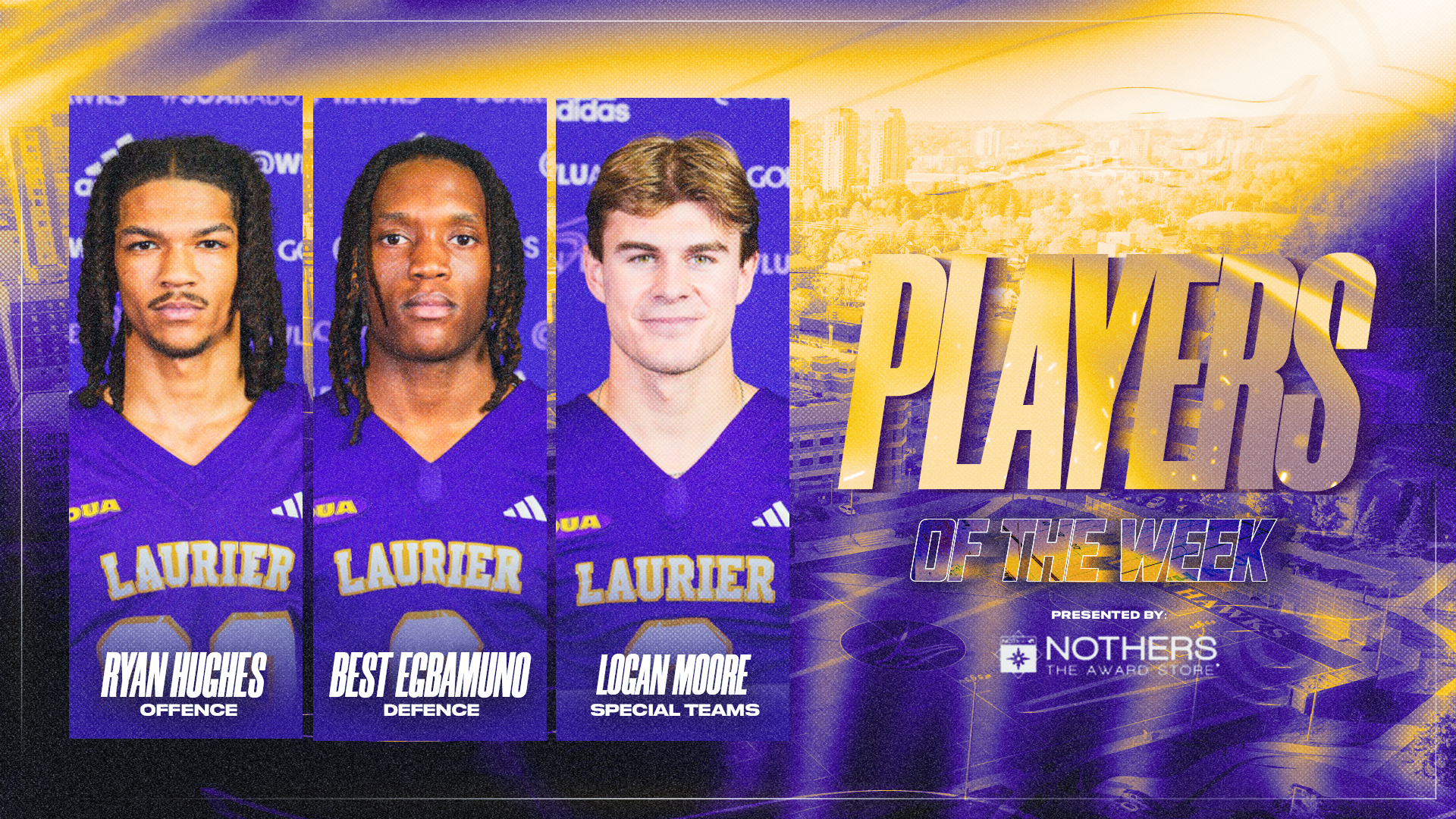 Laurier football players of the week - week 3