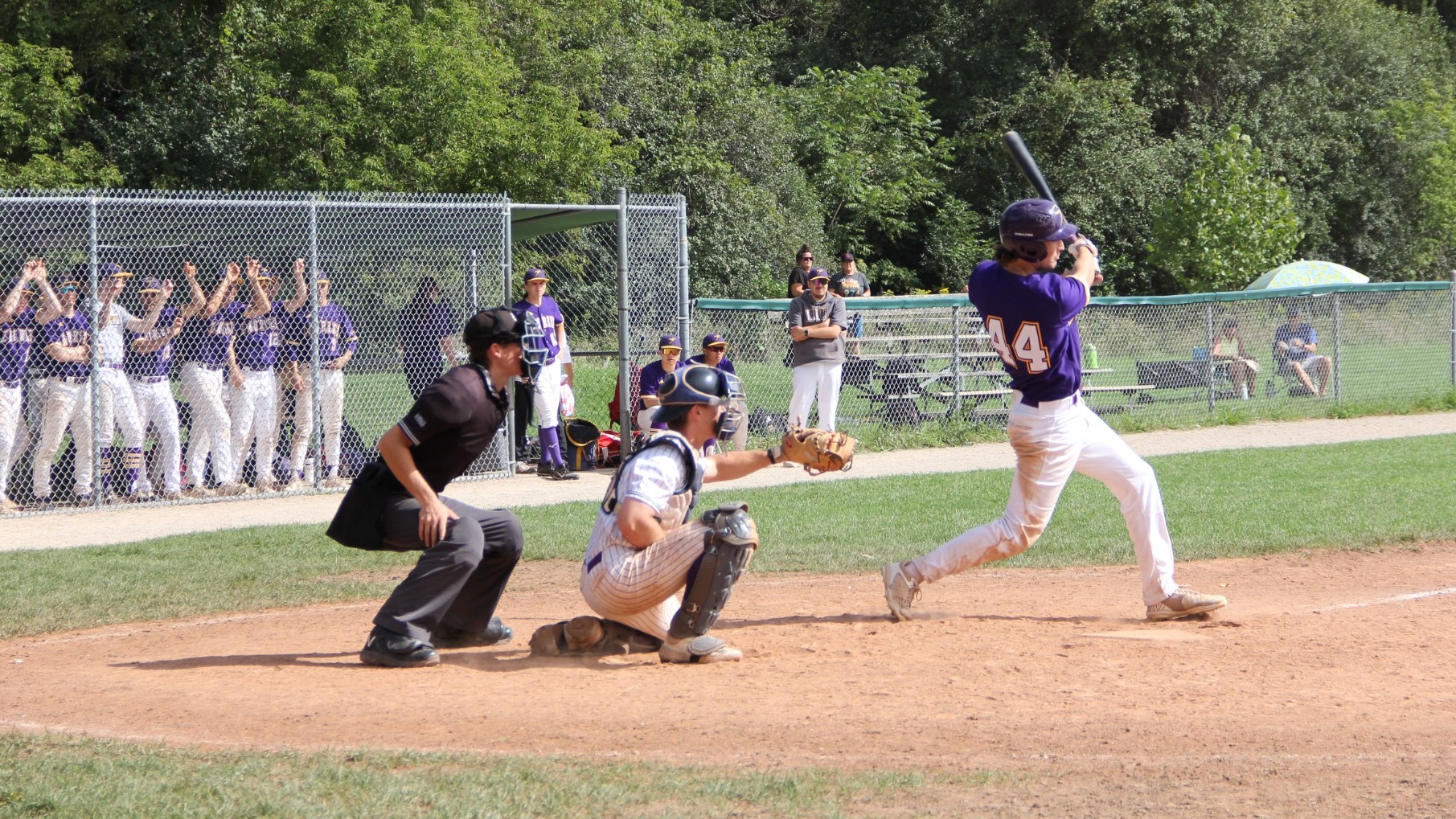 Laurier at-bat against Western