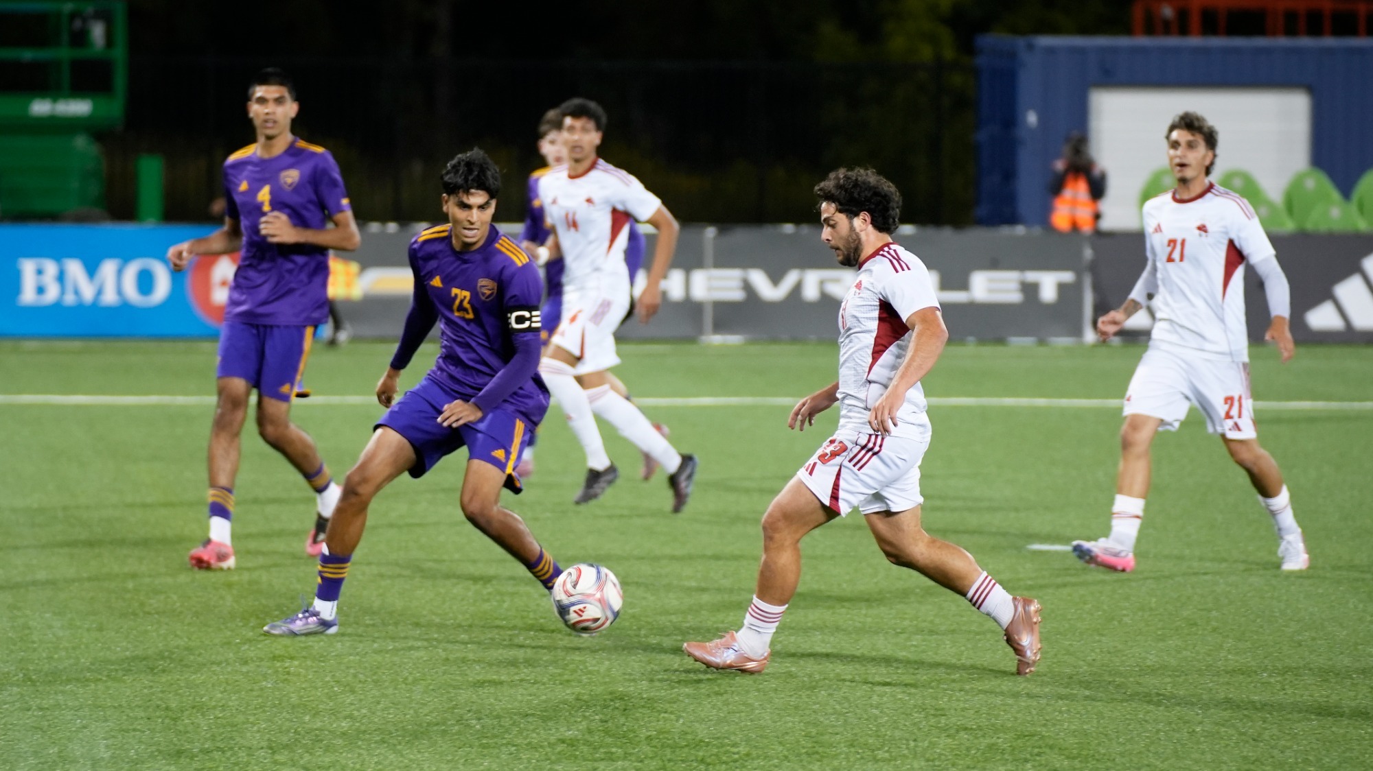 Laurier men's soccer defends against York