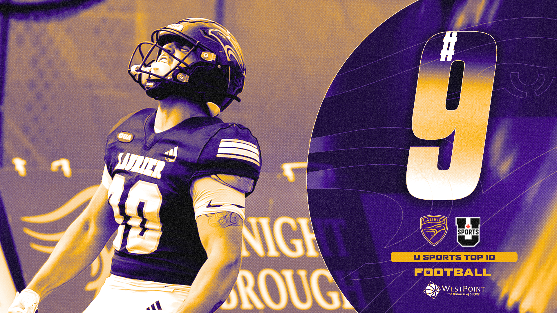 Laurier football ranked #9 after week 5