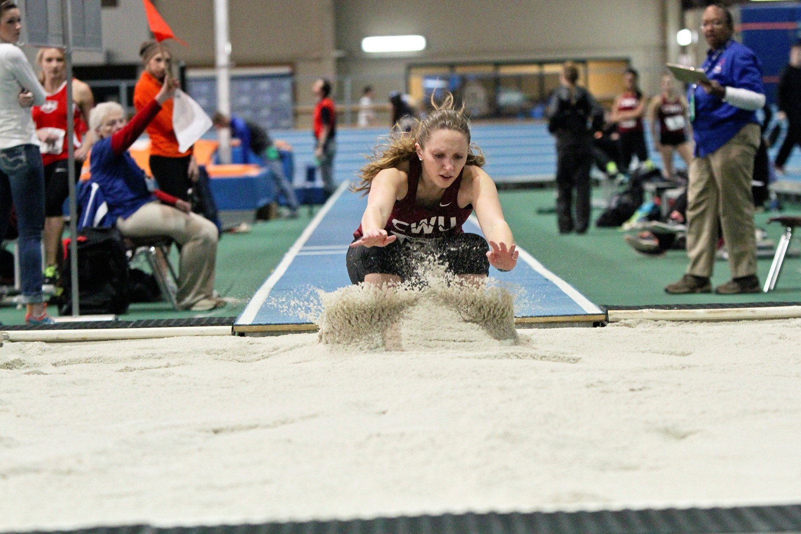 Shreve jumping at GNAC indoor championships