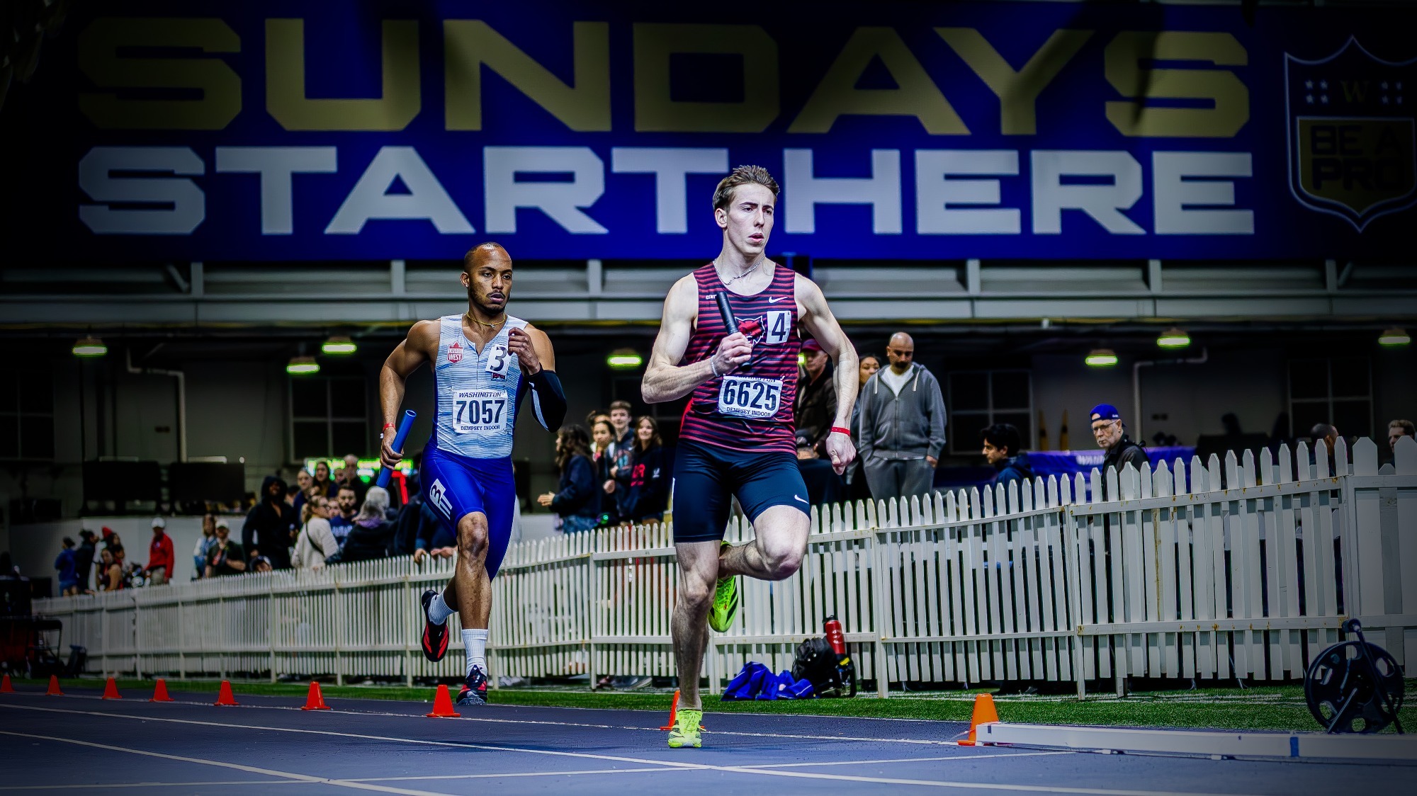 men's track and field action shot 
