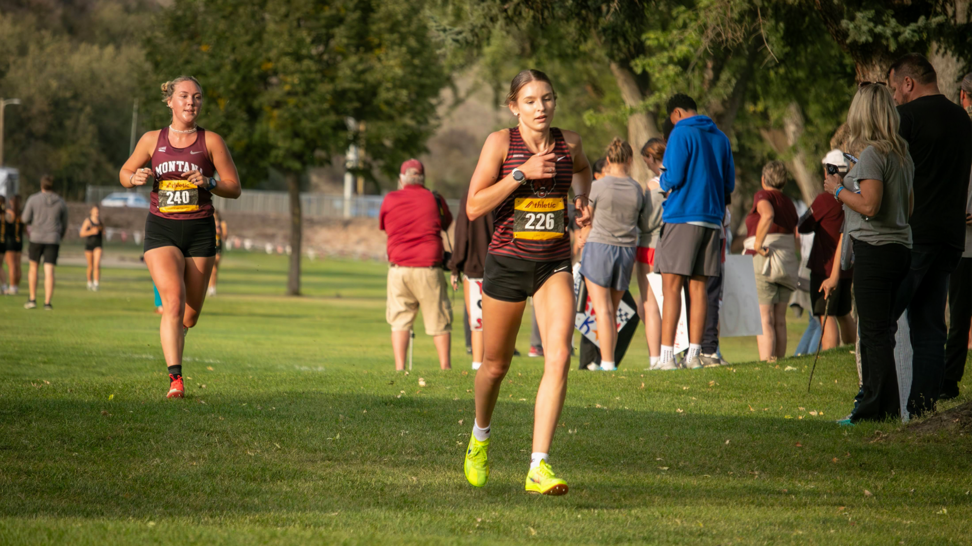 Dawn Hulstedt running in the WSU Cougar Classic on Sep. 11.
