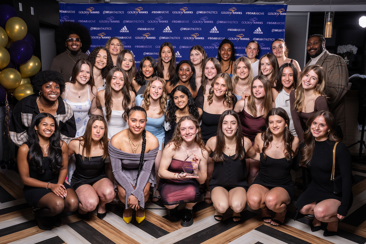 Students pose at the 2025 Club Celebration