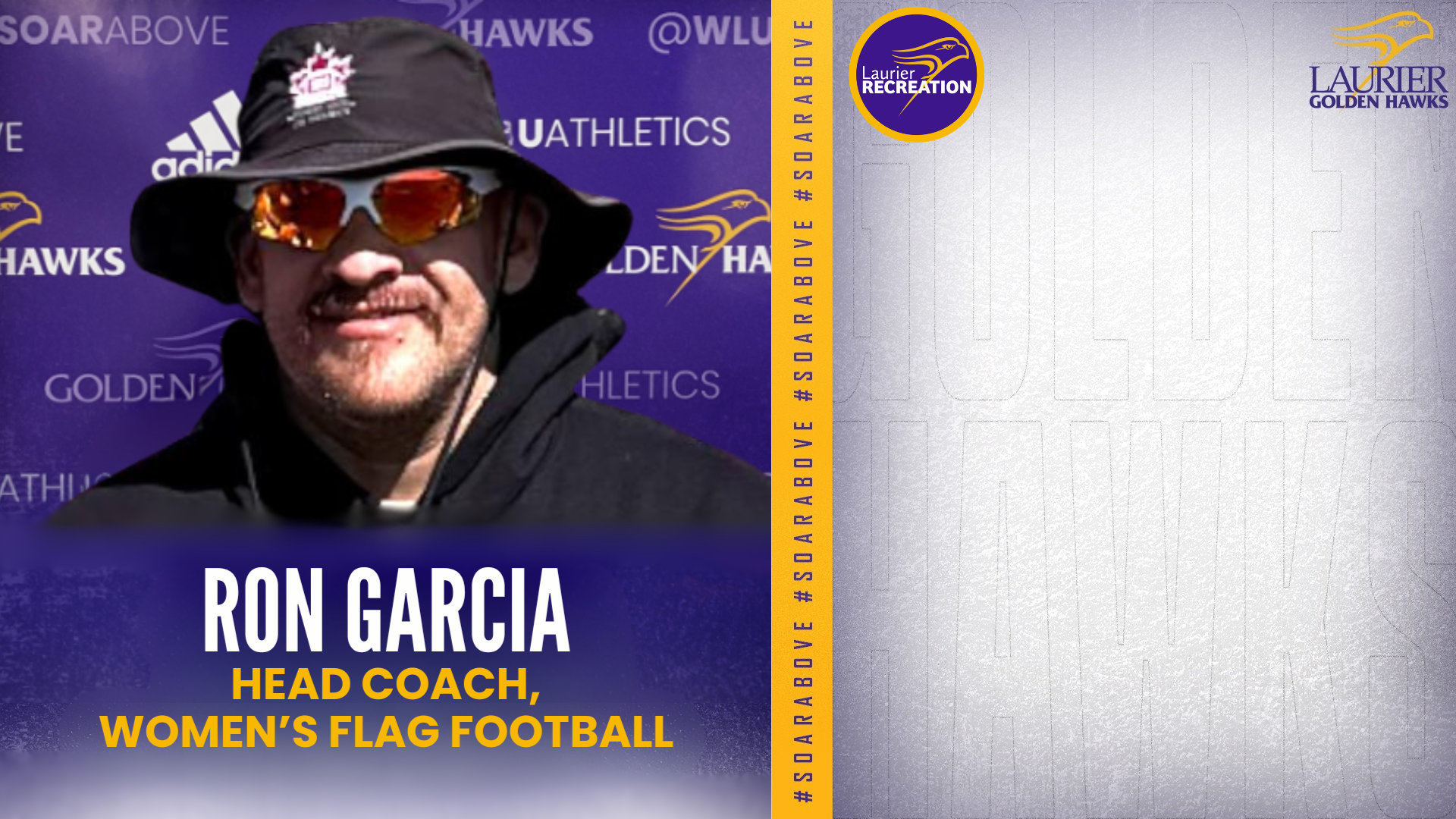 Ron Garcia named women's flag football head coach