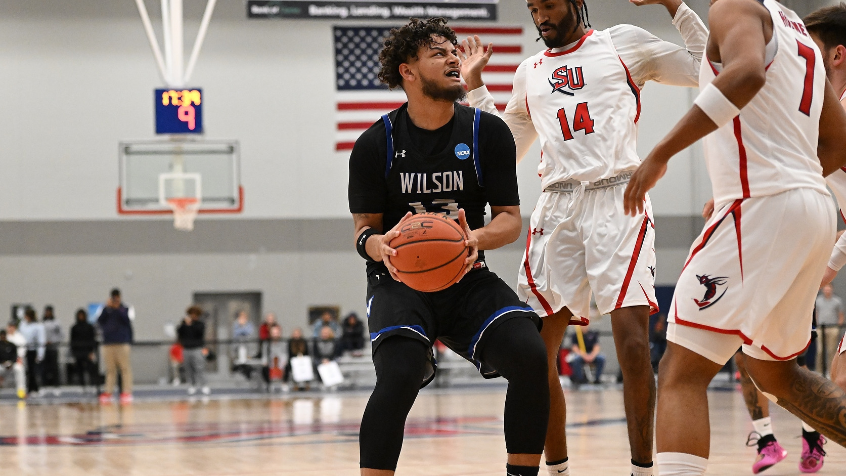 Fast Start Helps Men's Hoops Hurdle Lions Wilson College Athletics