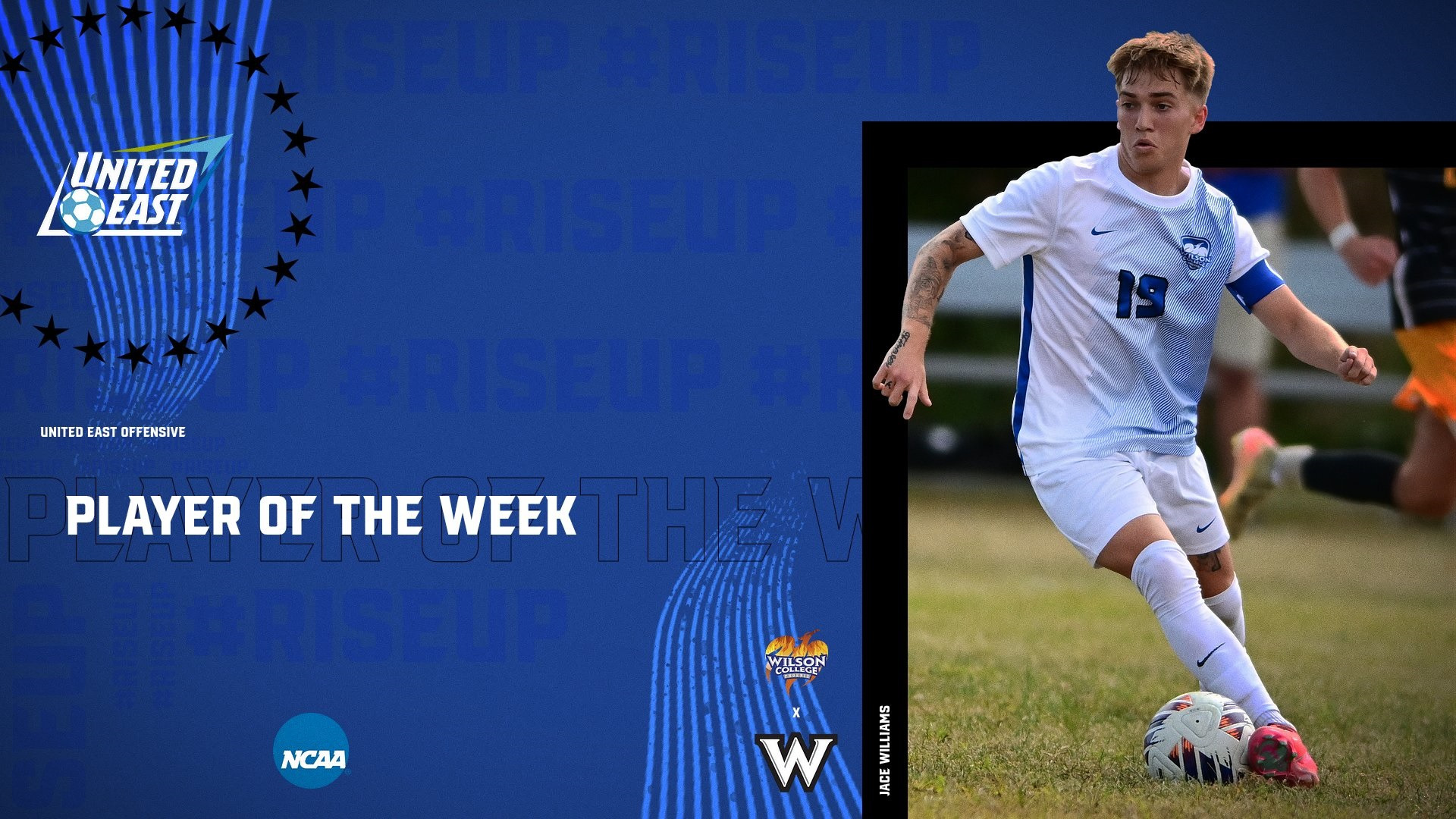 Jace Williams United East Player of the Week