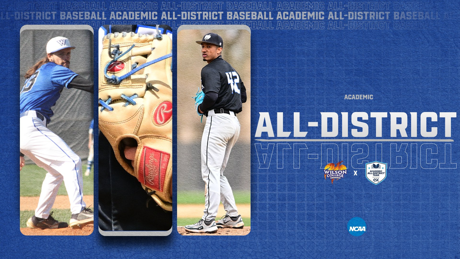 Academic All-District Baseball Adrian Lugo Chase Supensky