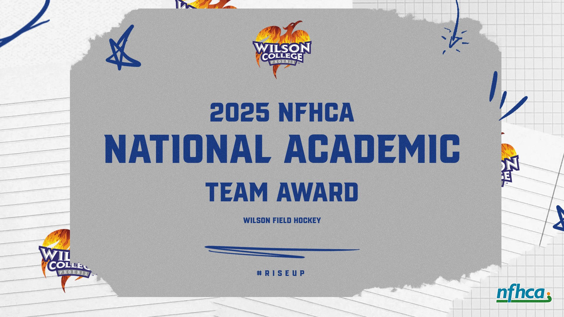 NFHCA Wilson College Team Academic Award 2025