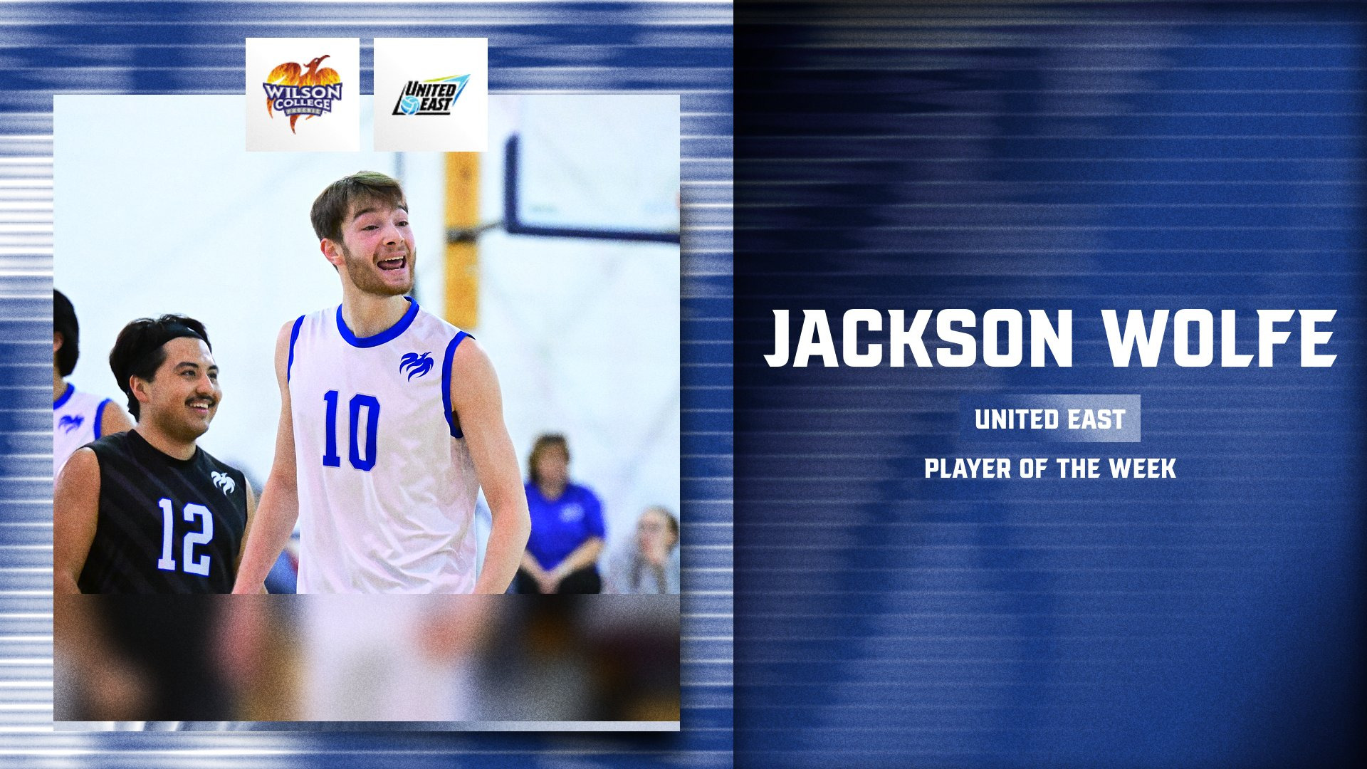 Jackson Wolfe United East Player of the Week
